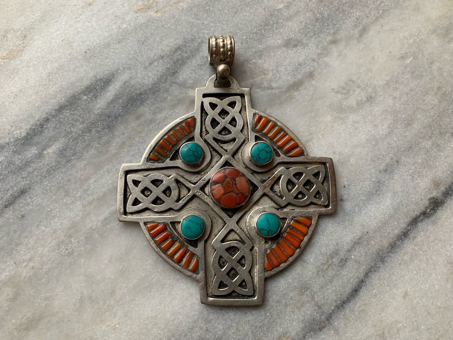 Celtic Style Cross Pendant