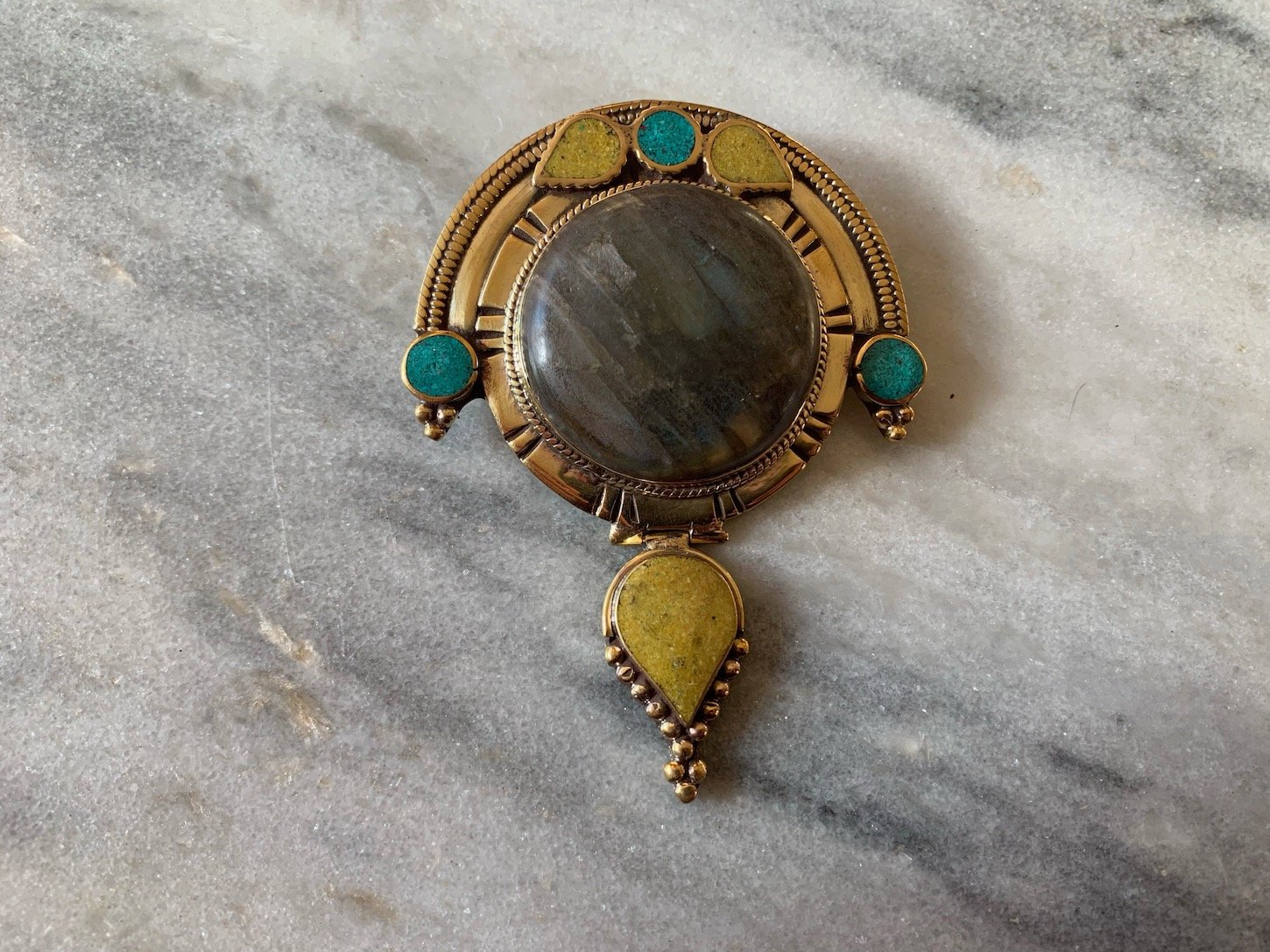 Natural Agate Pendant