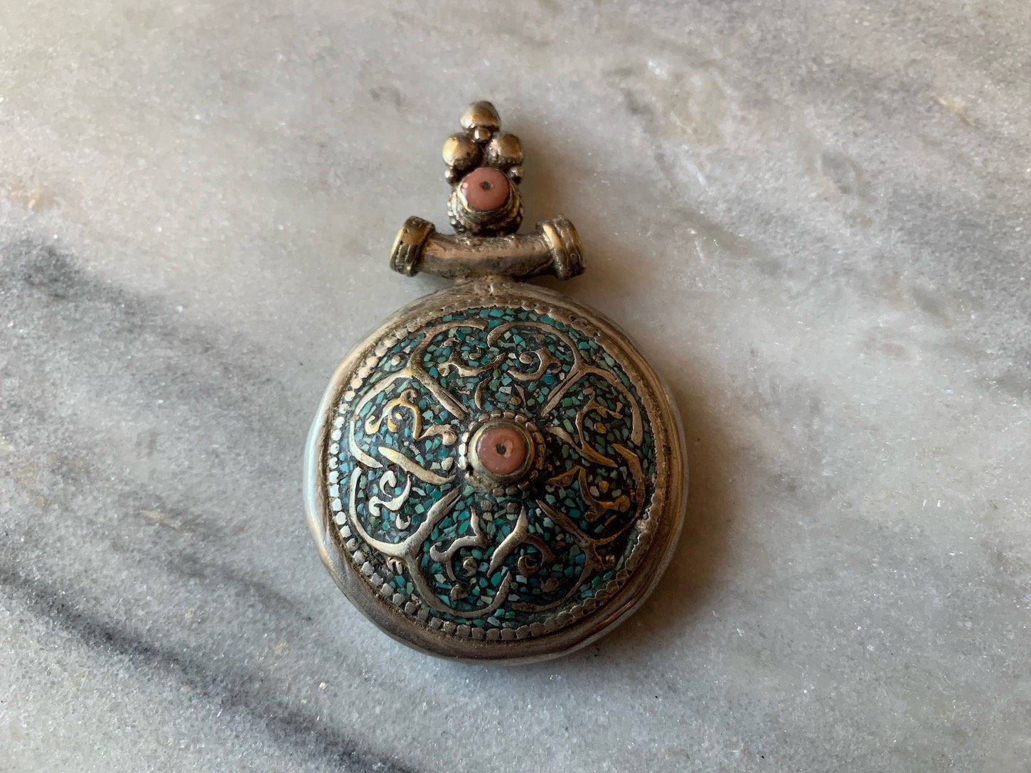 TibetanTwo Sided Pendant