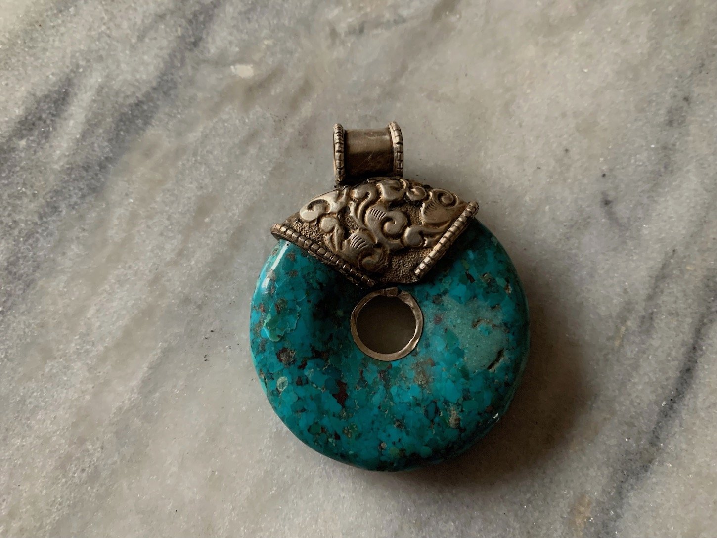 Tibetan Turquoise Pendant