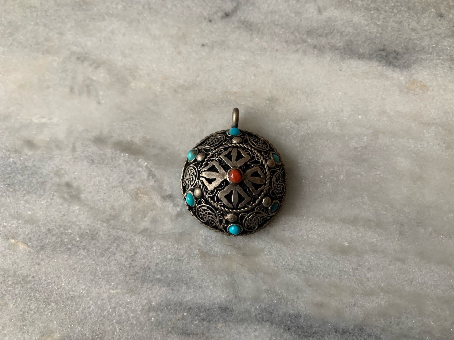Double Dorje Pendant