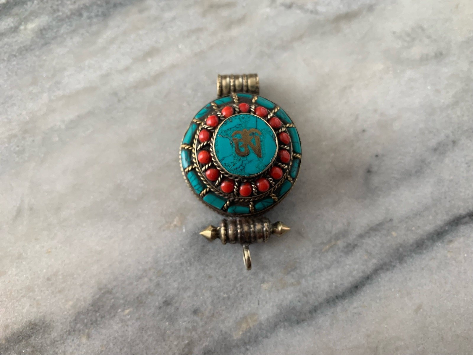 Tibetan Om 3 Tier Gau
