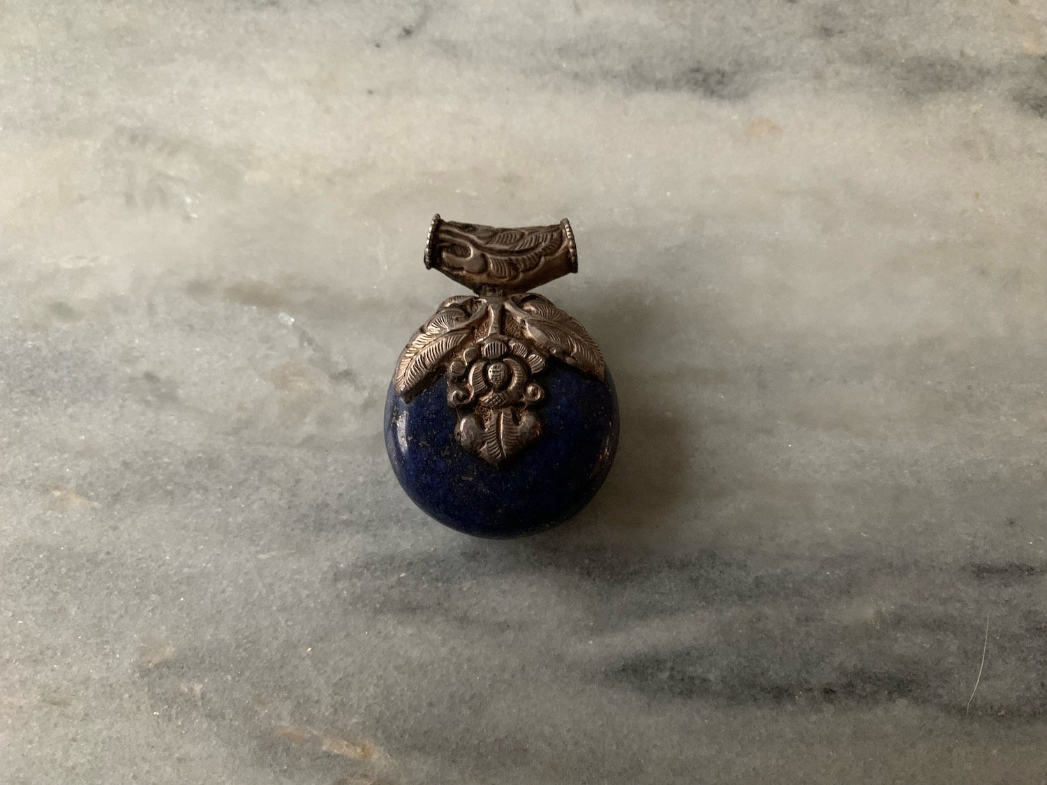 Large Lapis Lazuli Gemstone Pendant