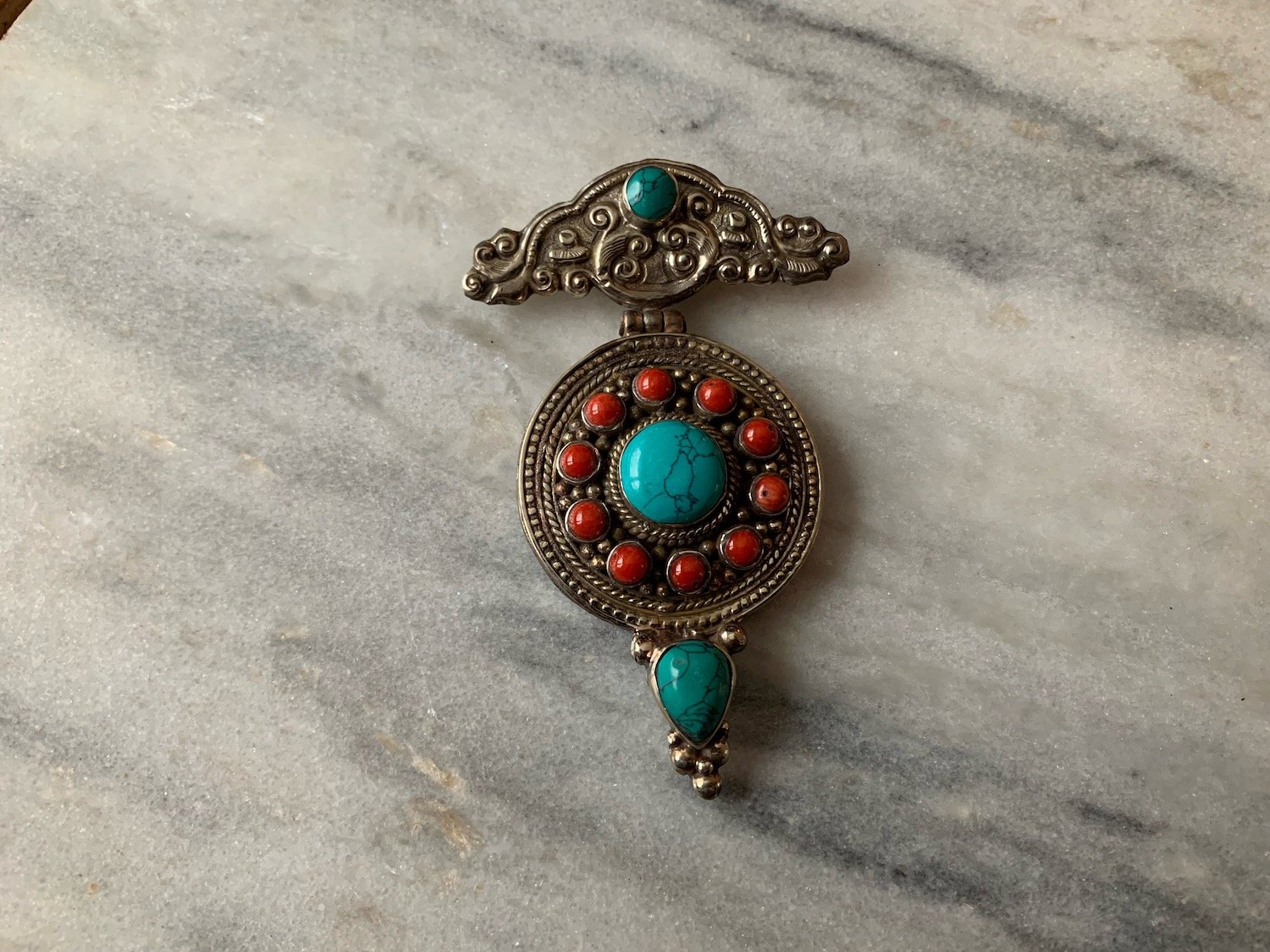 Elegant Tibetan Pendant