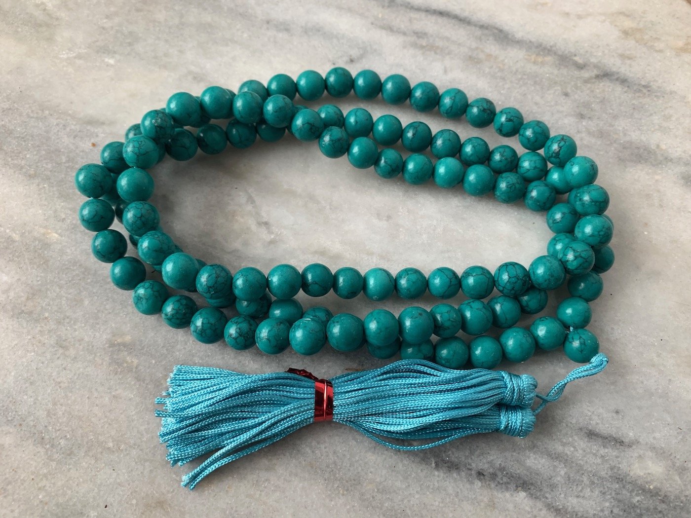 Simple Turquoise Mala