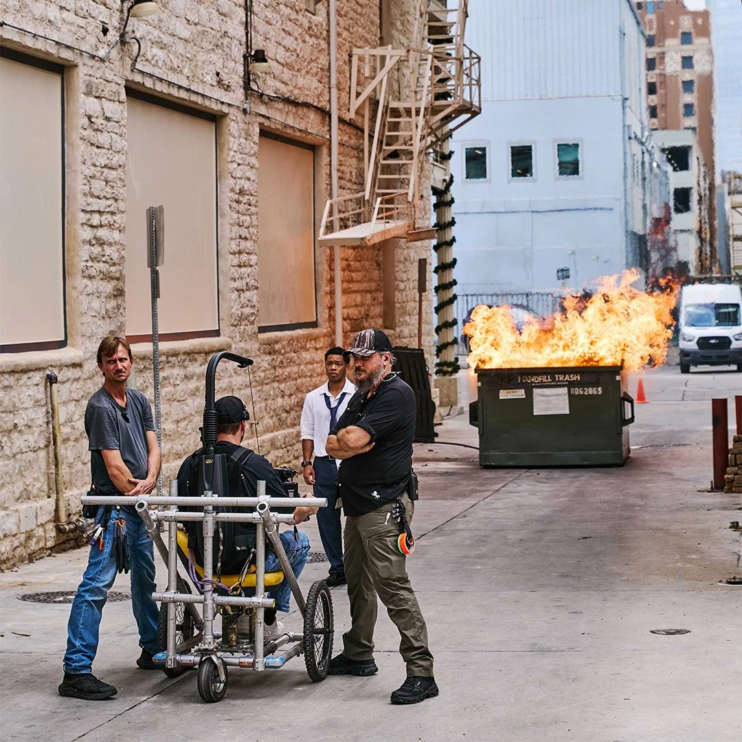 Literal dumpster fire on set 🔥⁠
@joinladder⁠
⁠
Directors:⁠ @kummerltwins⁠
DP:⁠ @saysomethingproductions⁠
Gaffer:⁠ Todd Smiley⁠
KG: @c_null