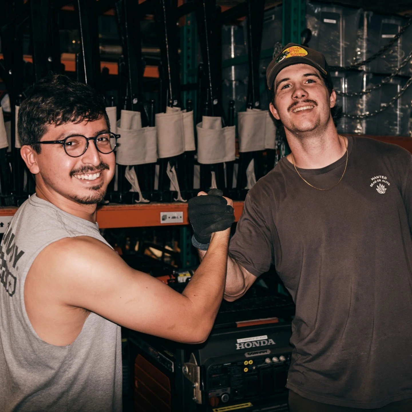 Getting the current warehouse ready for our expansion! 🧹🧽