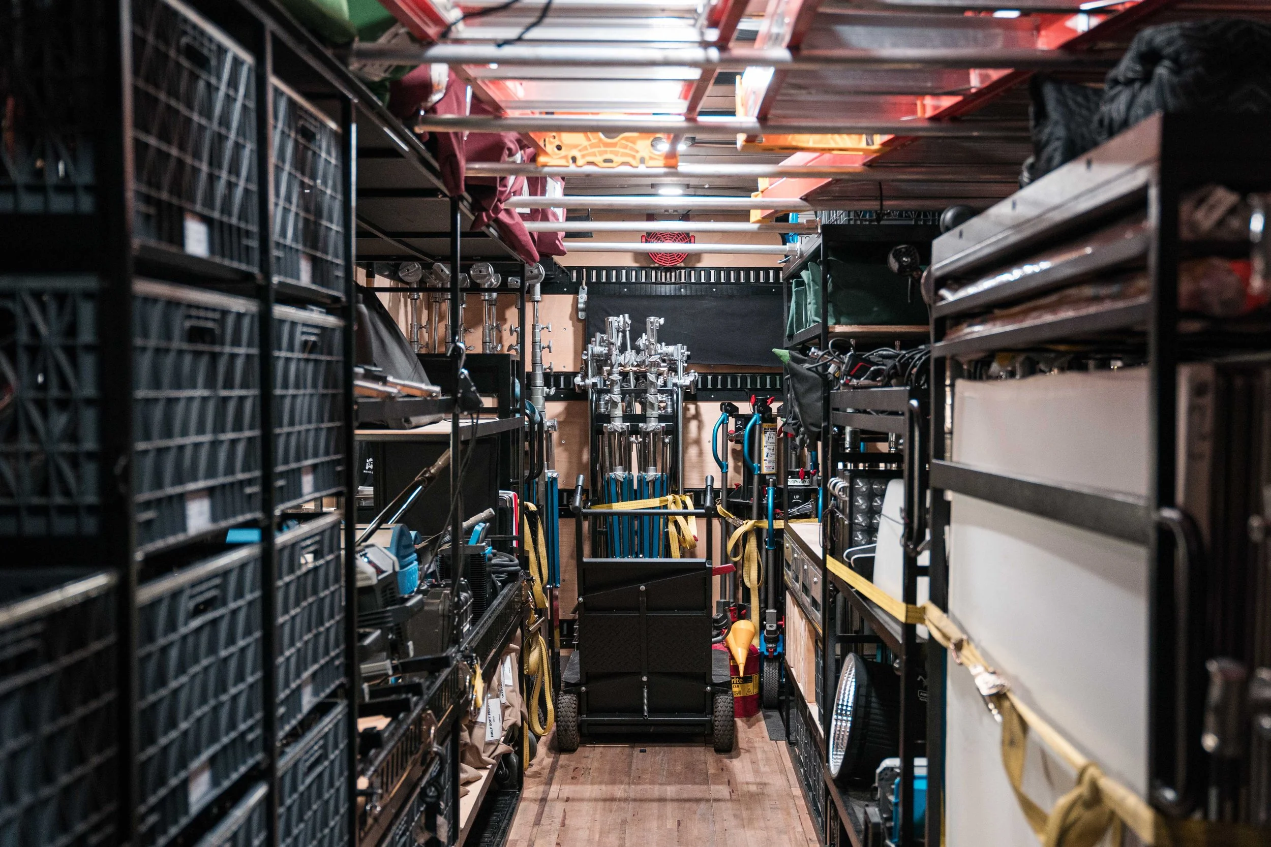 Grip Equipment on Set