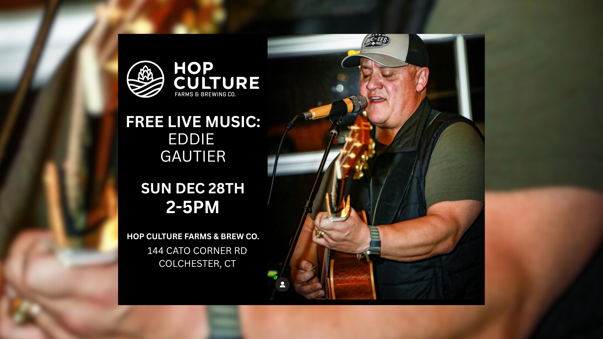 free live music: eddie gautier