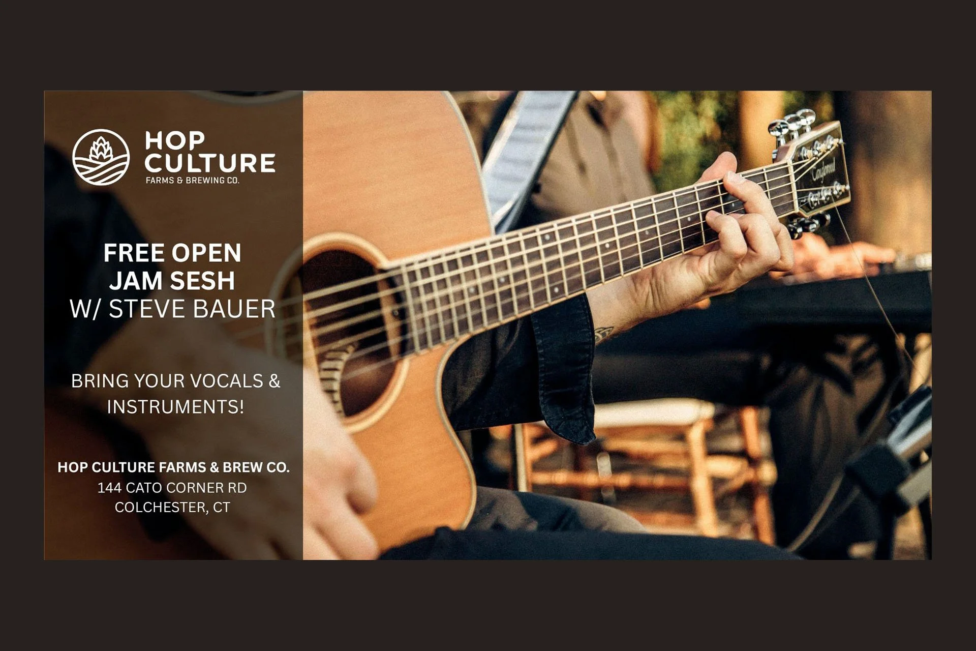 Open mic/jam Session with Steve Bauer