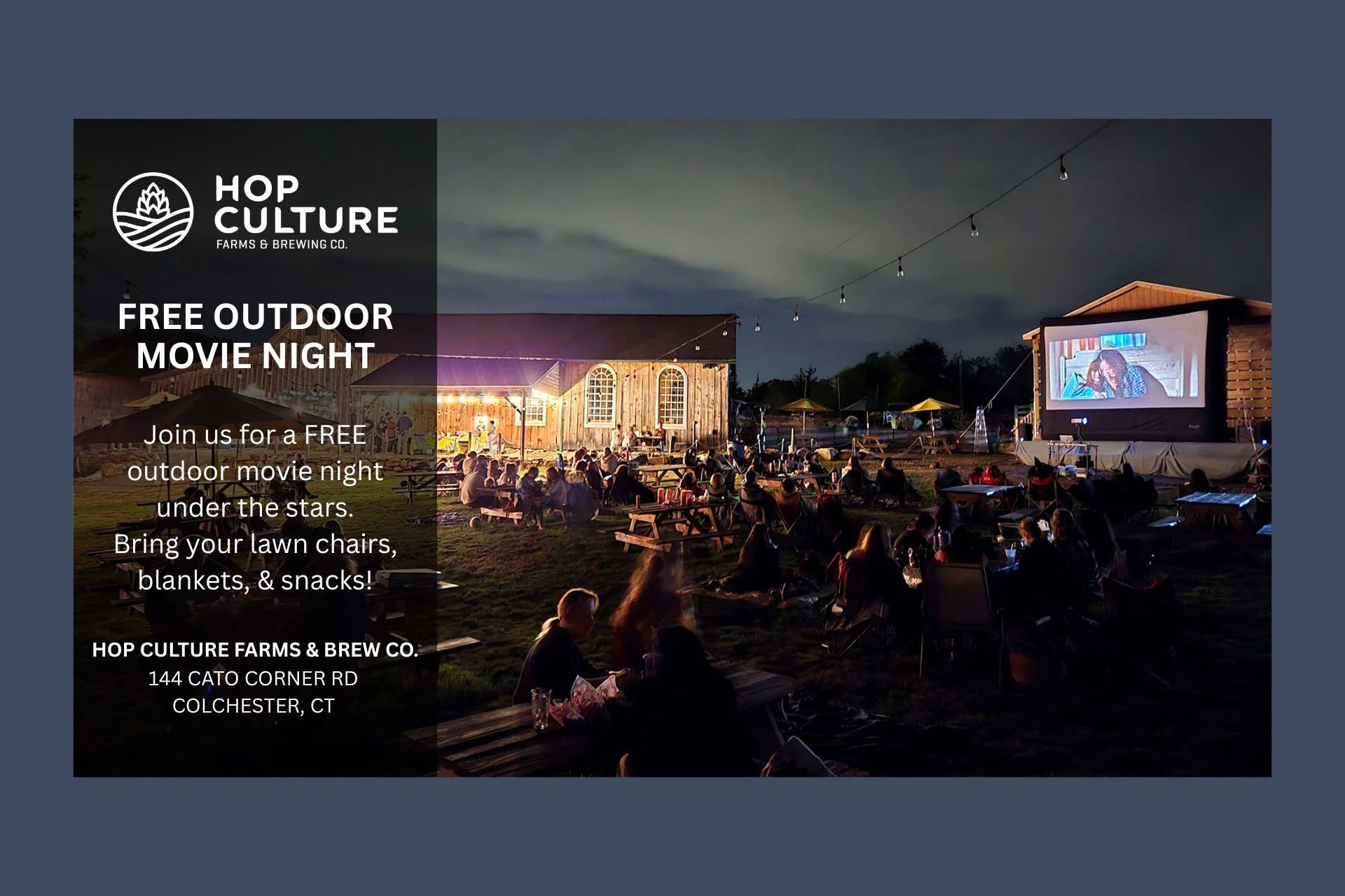 free outdoor movie night: jaws