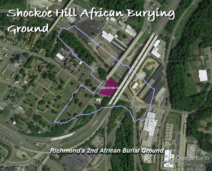 Shockoe Hill African Burying Ground and 1305 N 5th St., image b with all titles - Shockoe Hill African Burying Ground.png