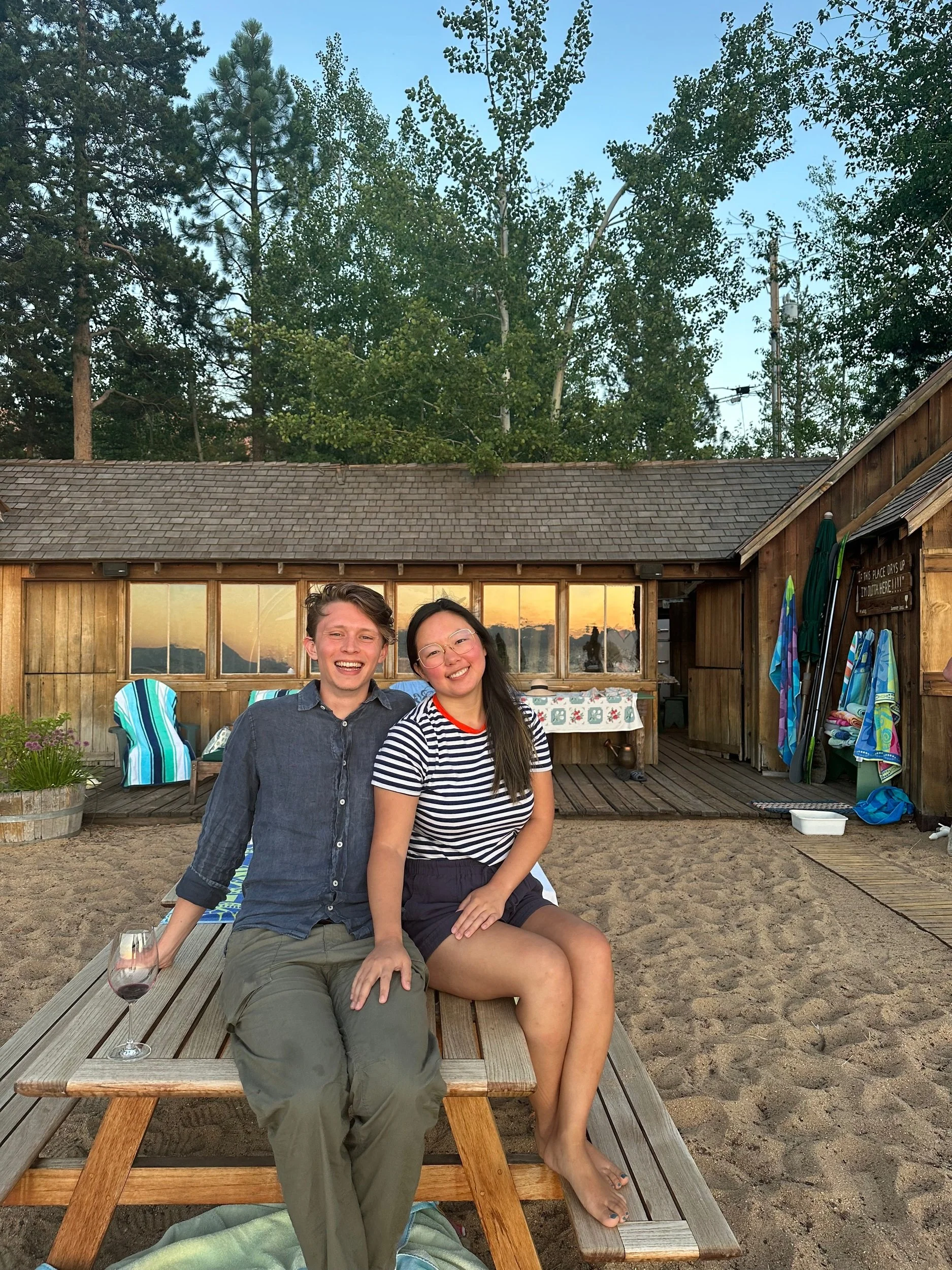 I spend a lot of time in Lake Tahoe during the summer. 
