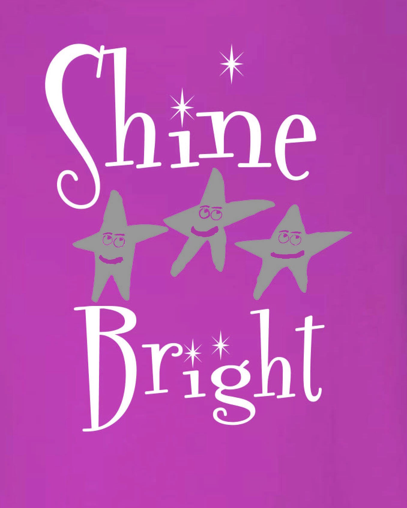 Shine Bright Adult T-shirt
