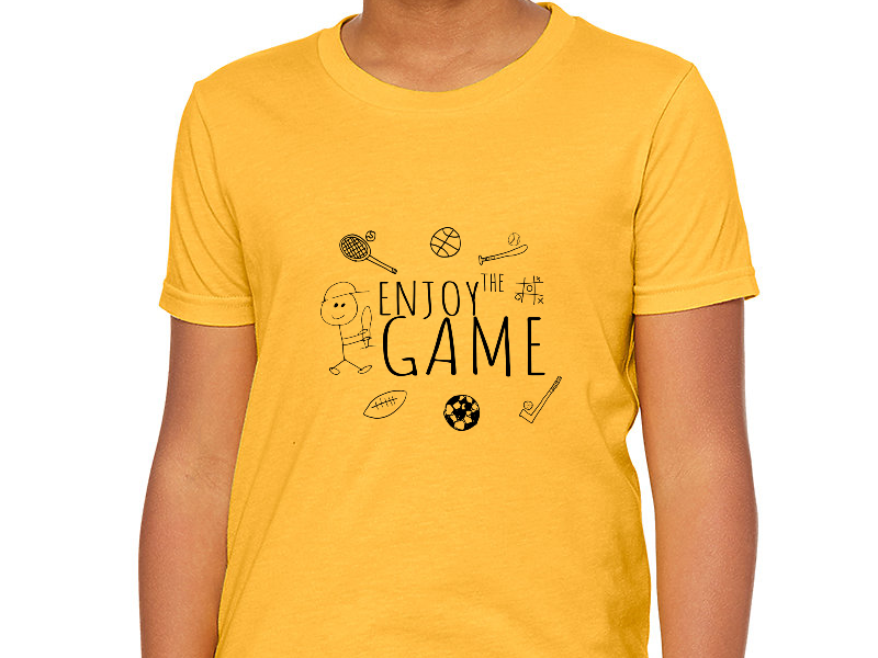 Enjoy the Game - Adult T-shirt