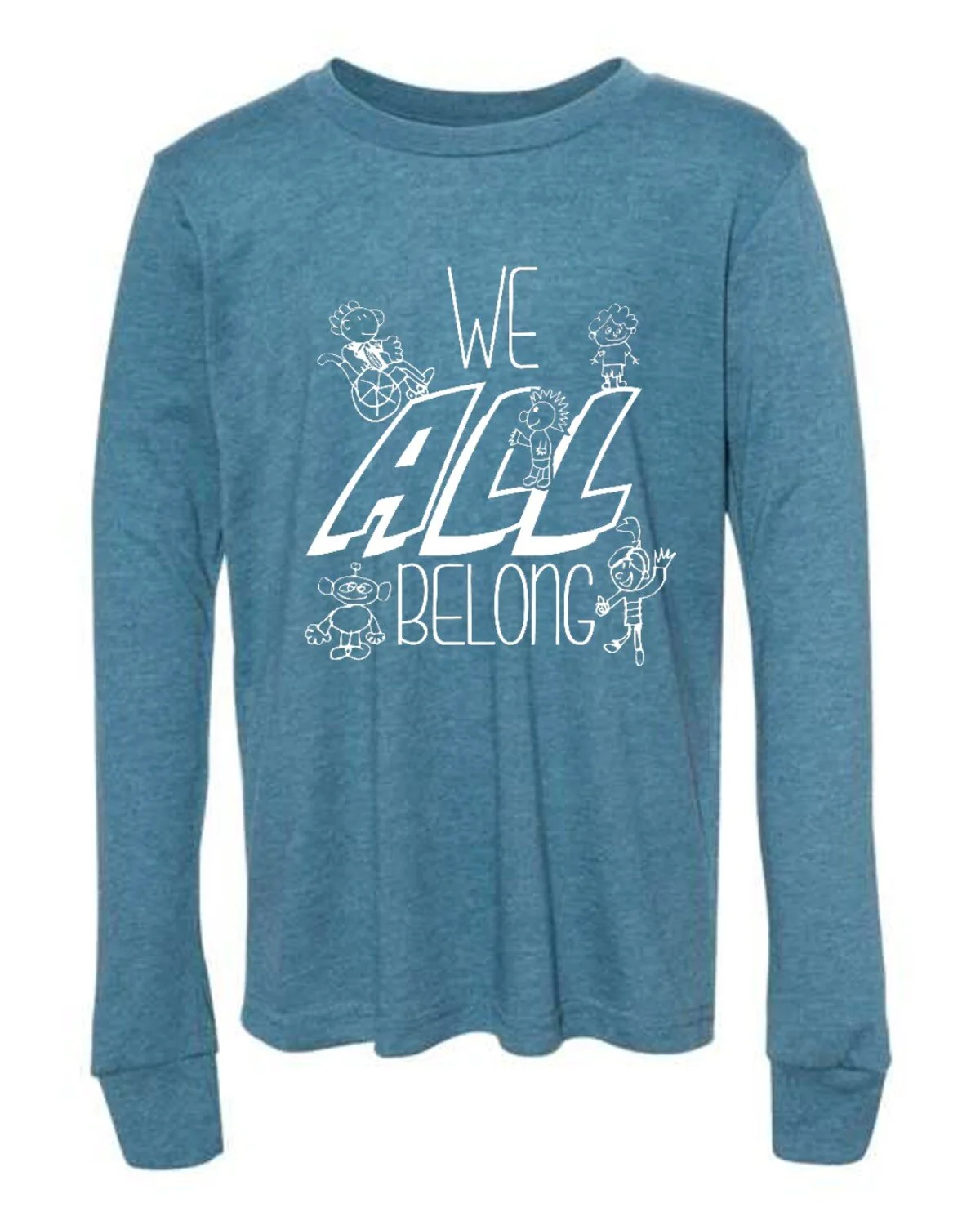 We All Belong Youth Long Sleeve T-Shirt