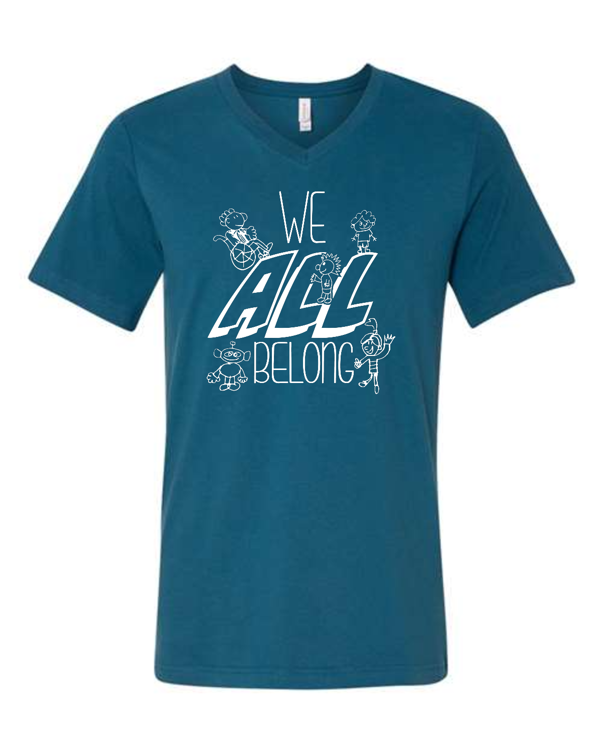 Deep Teal Unisex T Belong.png