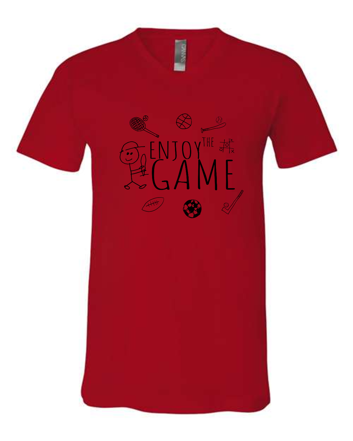 Red Unisex  T Enjoy.png