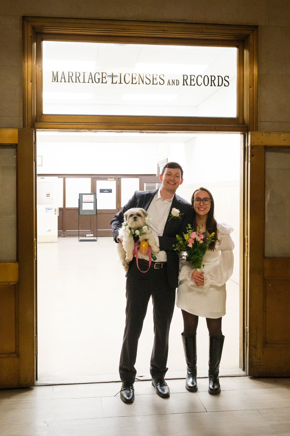 Isabel & Patrick’s City Hall Wedding