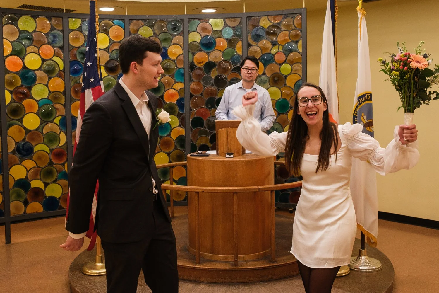 Isabel & Patrick’s City Hall Wedding