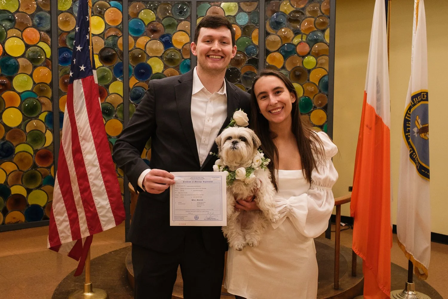 Isabel & Patrick’s City Hall Wedding