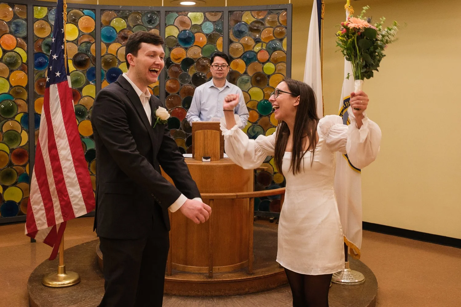 Isabel & Patrick’s City Hall Wedding