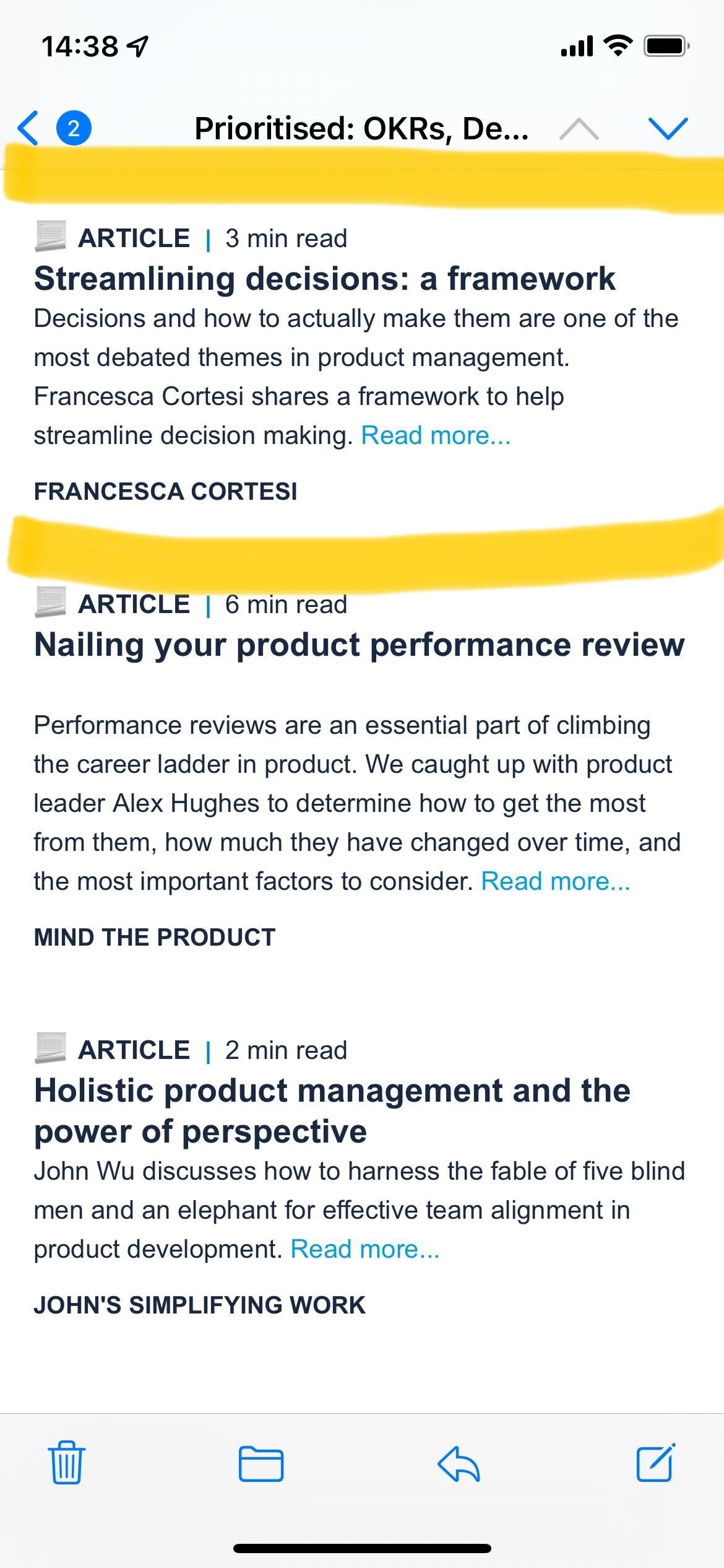 Feature in Mind The Product Newsletter