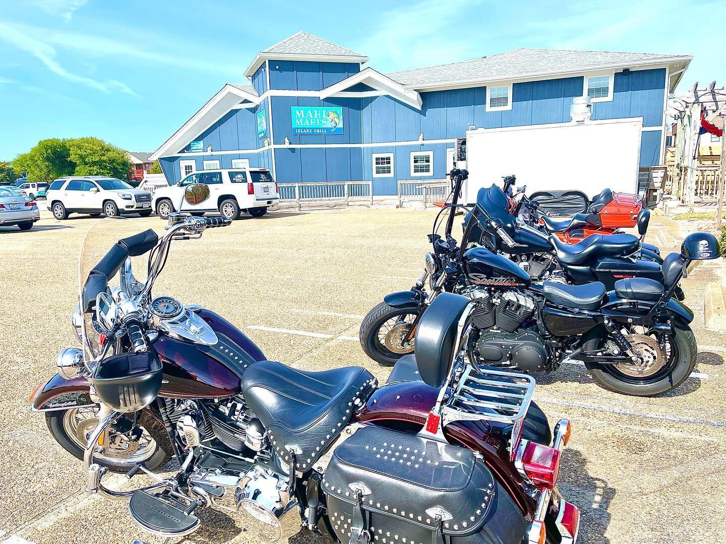 Welcome, bikers! Cruise on over to our restaurant while you are in Bike Week here in the Outer Banks and
grab a bite to eat. We've got delicious food and a warm welcome waiting for you. #BikeWeek #OuterBanks