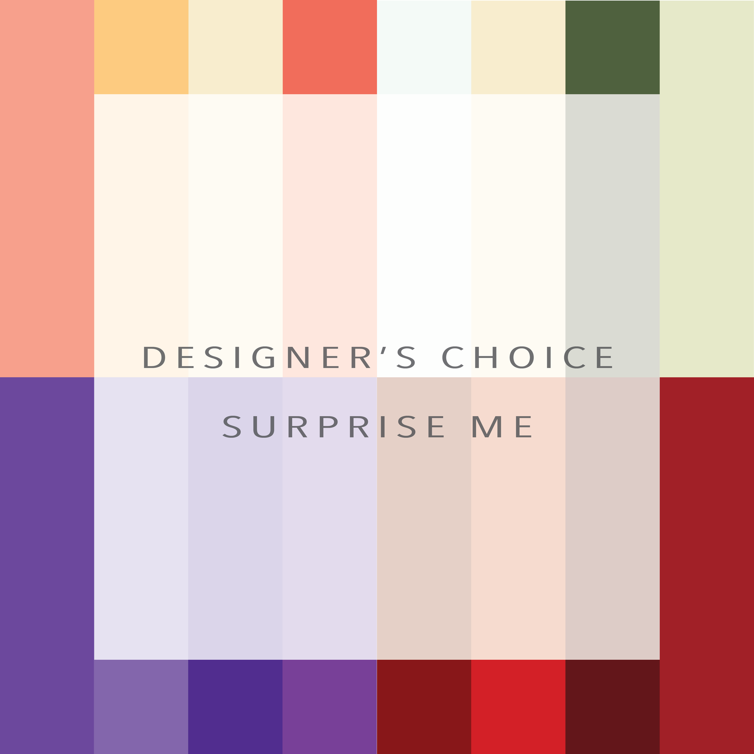 Designer's Choice Surprise Me