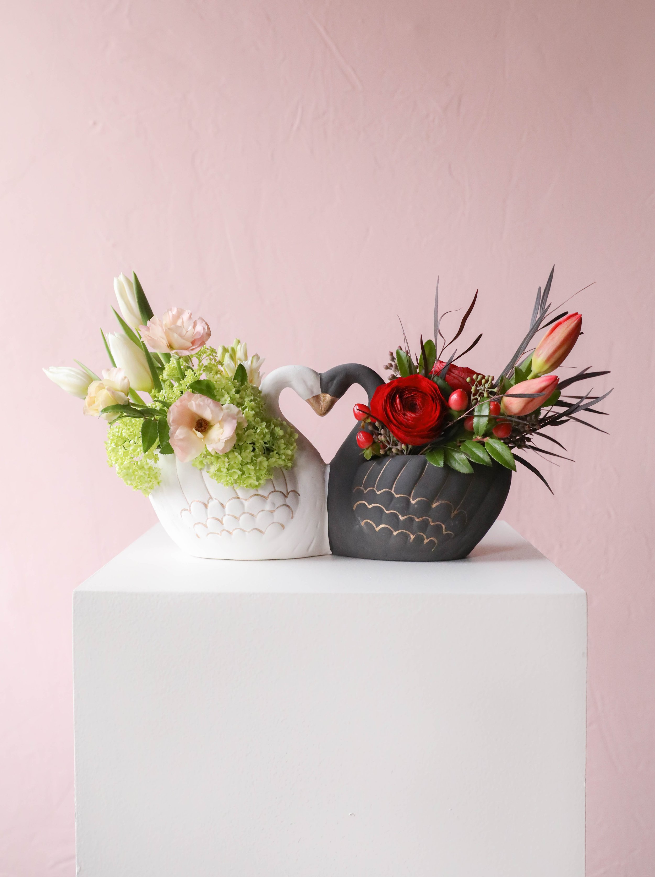 Love Birds in Bloom
