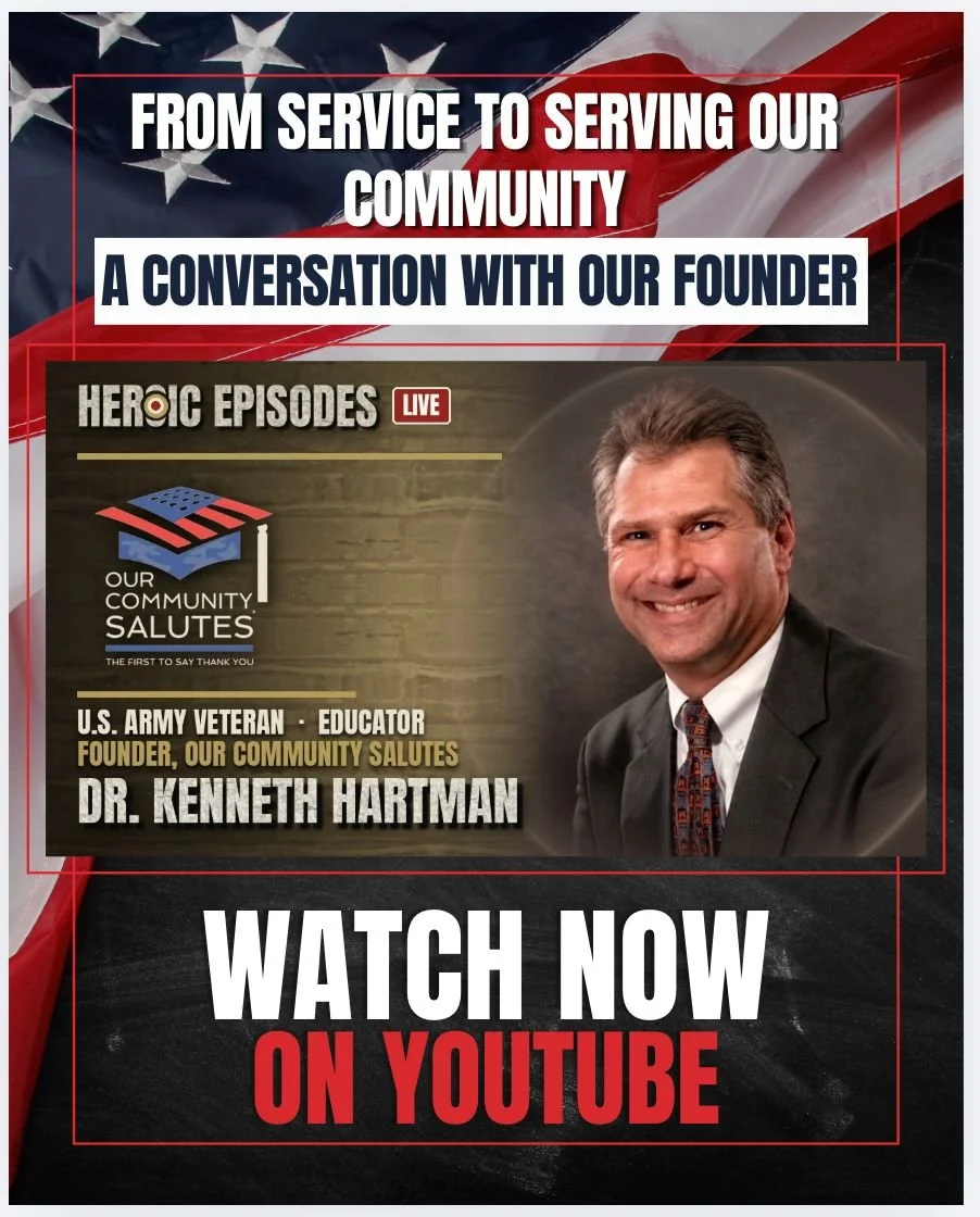 WATCH: Dr. Kenneth Hartman chats about service, purpose, and community. 