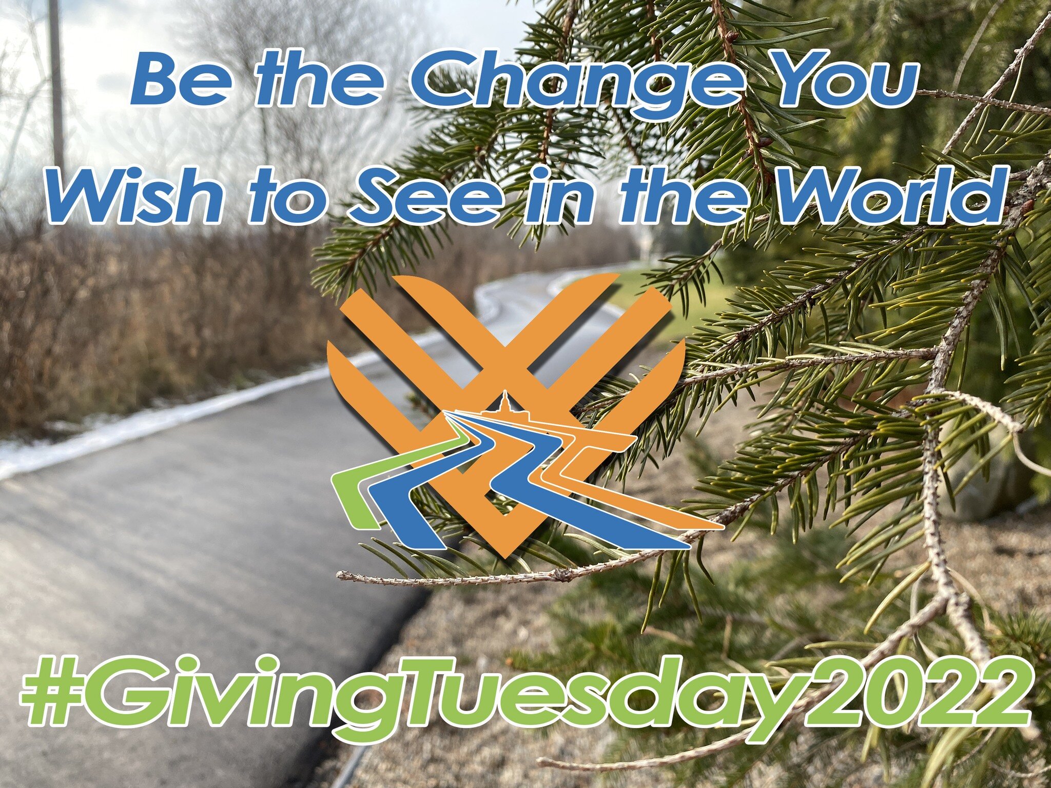 Give back to the Lansing region's trails this Giving Tuesday-eve with a donation to the Friends of the Lansing Regional Trails at lansingtrails.org! Every dollar counts in our effort to raise $2,022 in 2022!