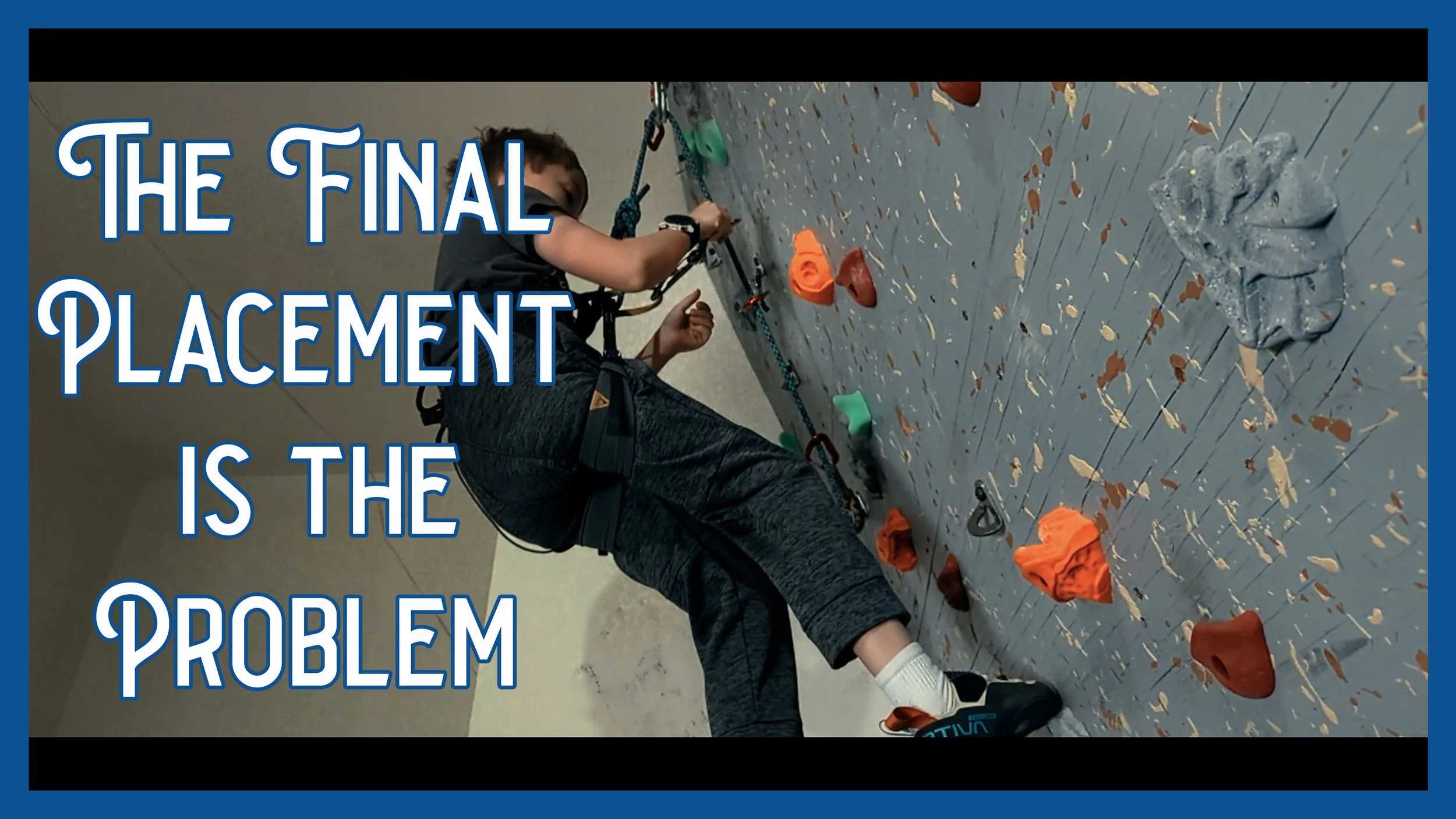 The Hidden Danger of Tramming (Climbing) Technique