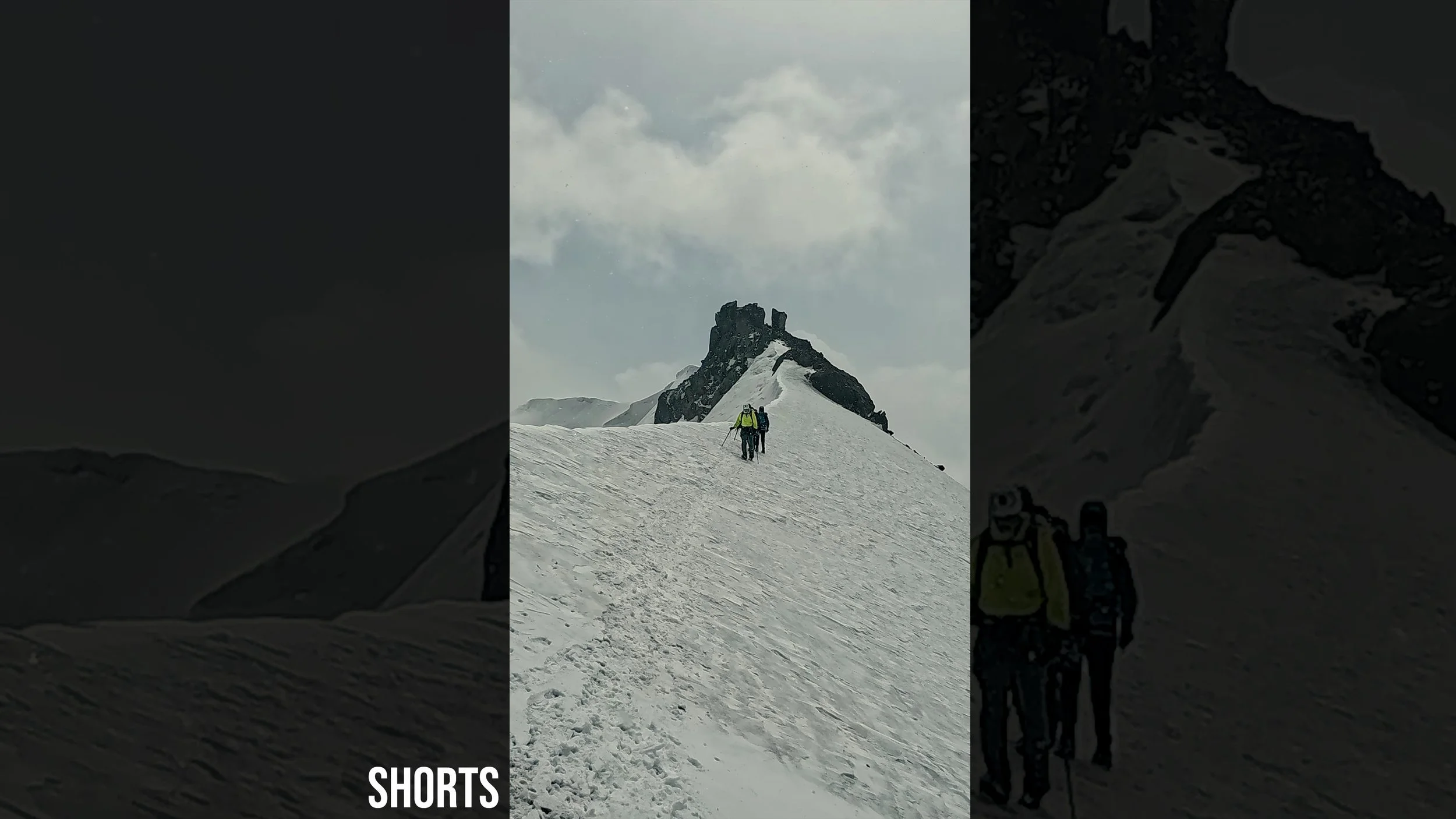 One Mistake on This Ridge and You're Gone