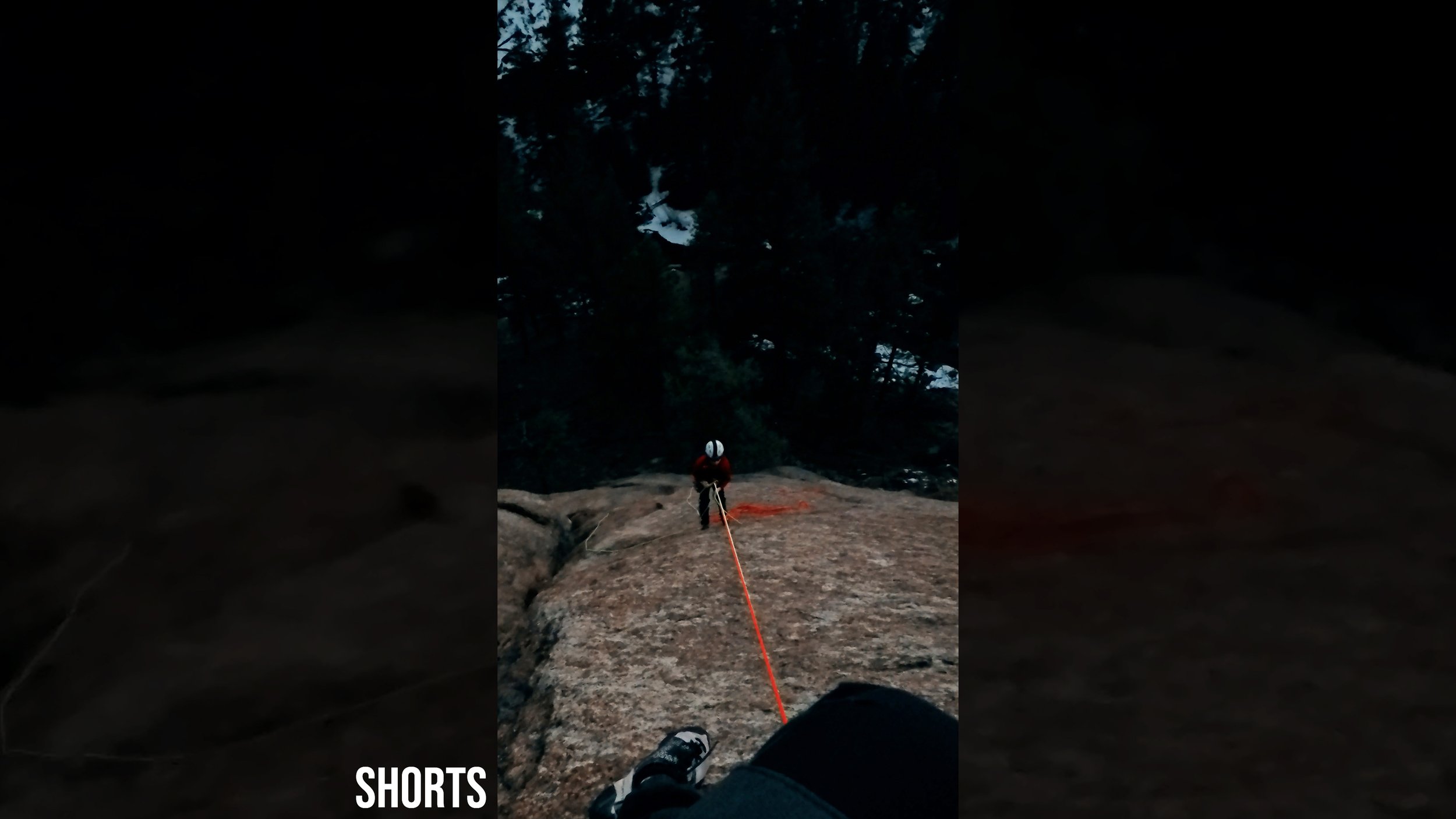 Inside to Outside Clip on Lead, and on Rappel?