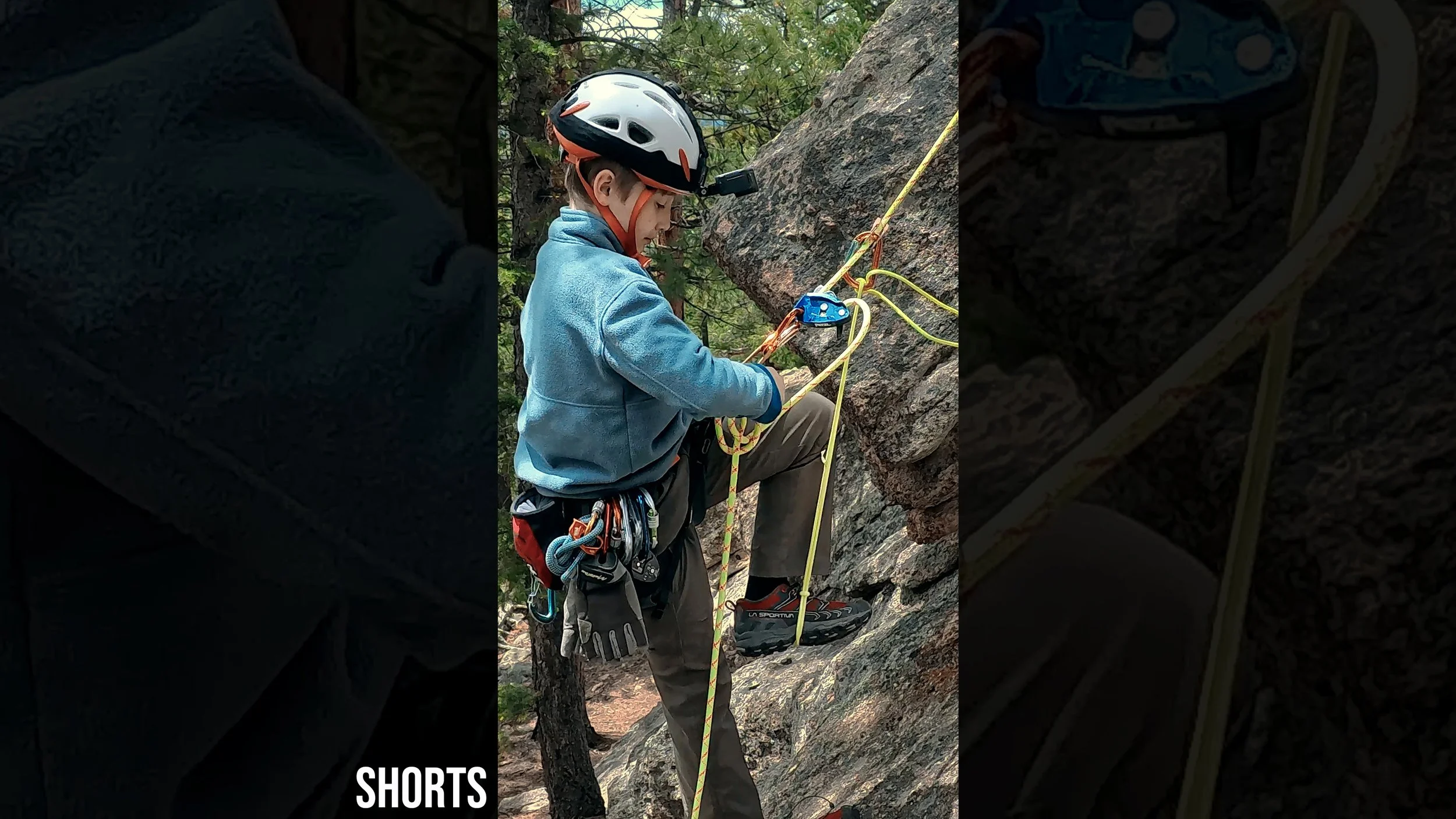 Beginning a Rescue: Ascending on a Grigri