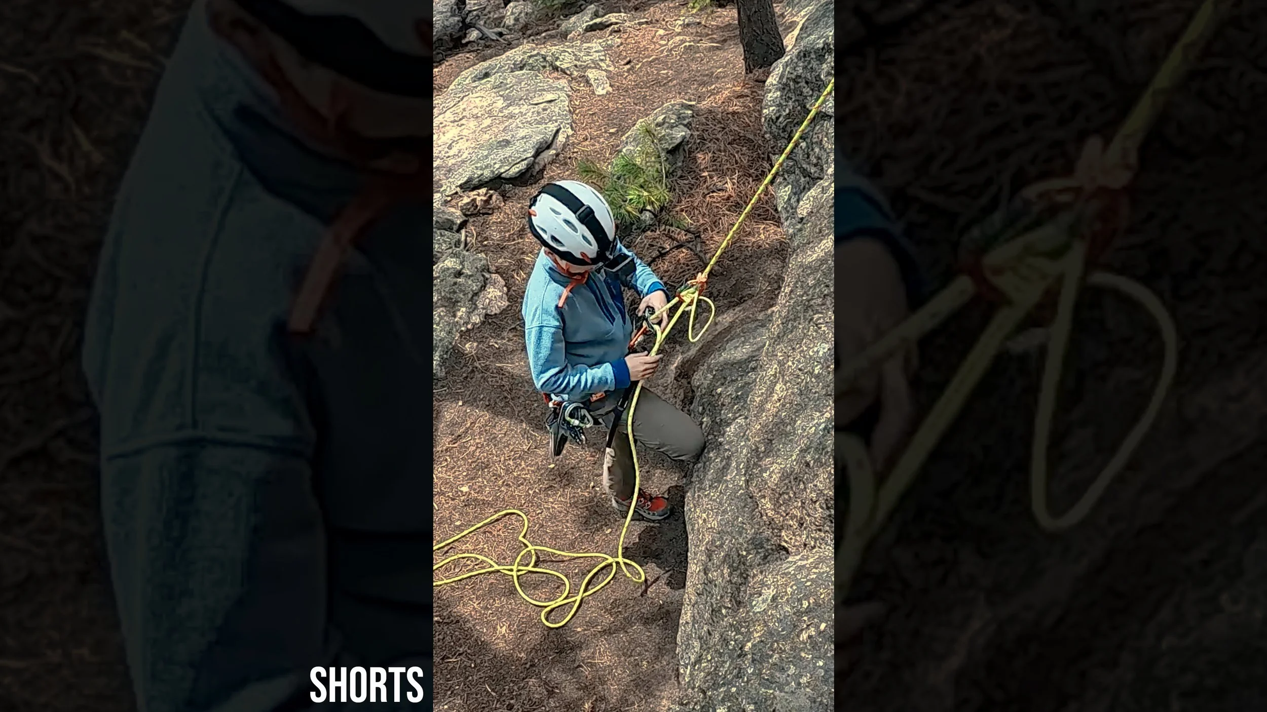 Reach the Injured Climber Fast: Plaquette Conversion