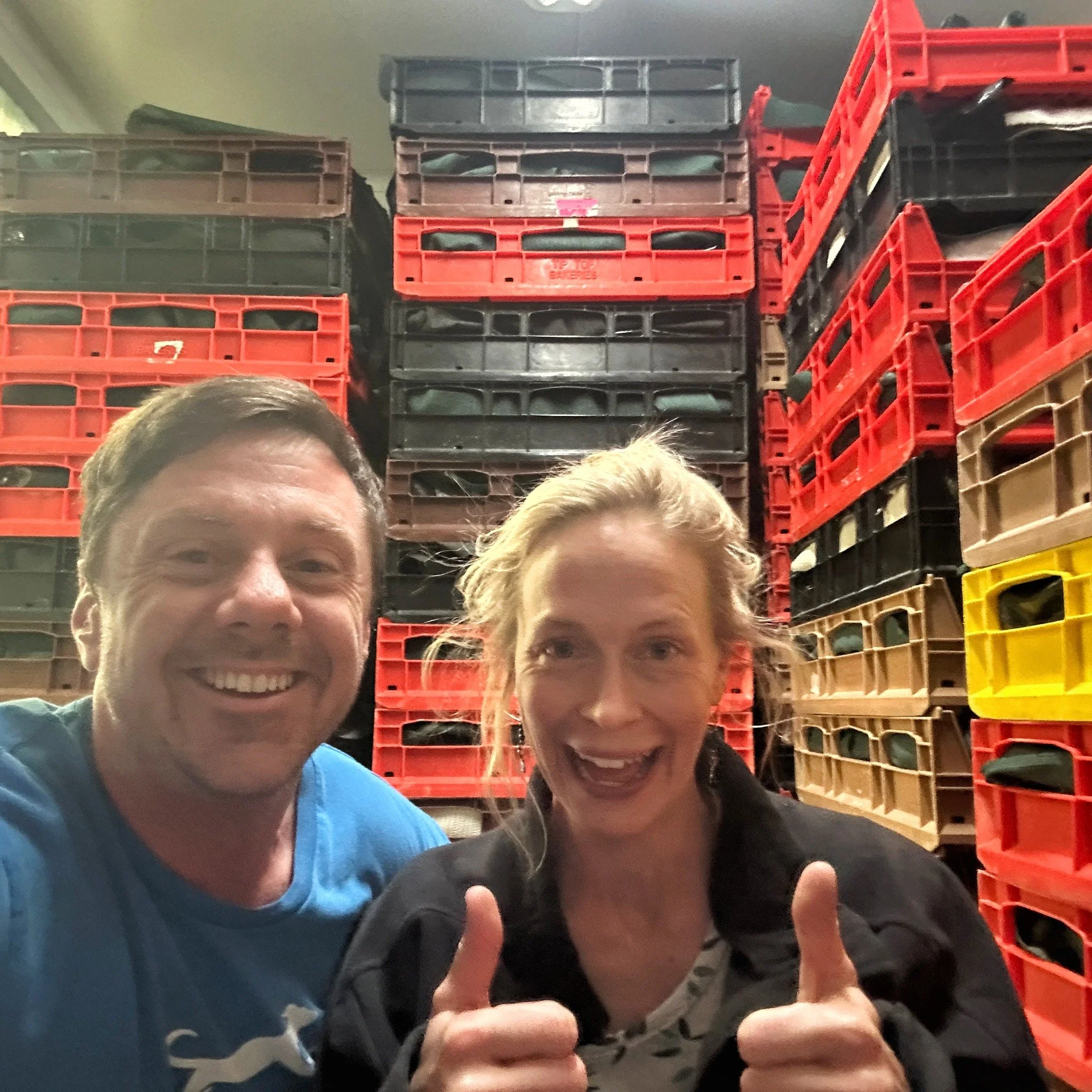 Ready for our last delivery of 2025! 🎄

Our freezer was completely empty yesterday morning, and now it's absolutely packed! We've smashed ourselves this week making as much food as humanly possible - solid effort we reckon! 

We'll sell out (we do e