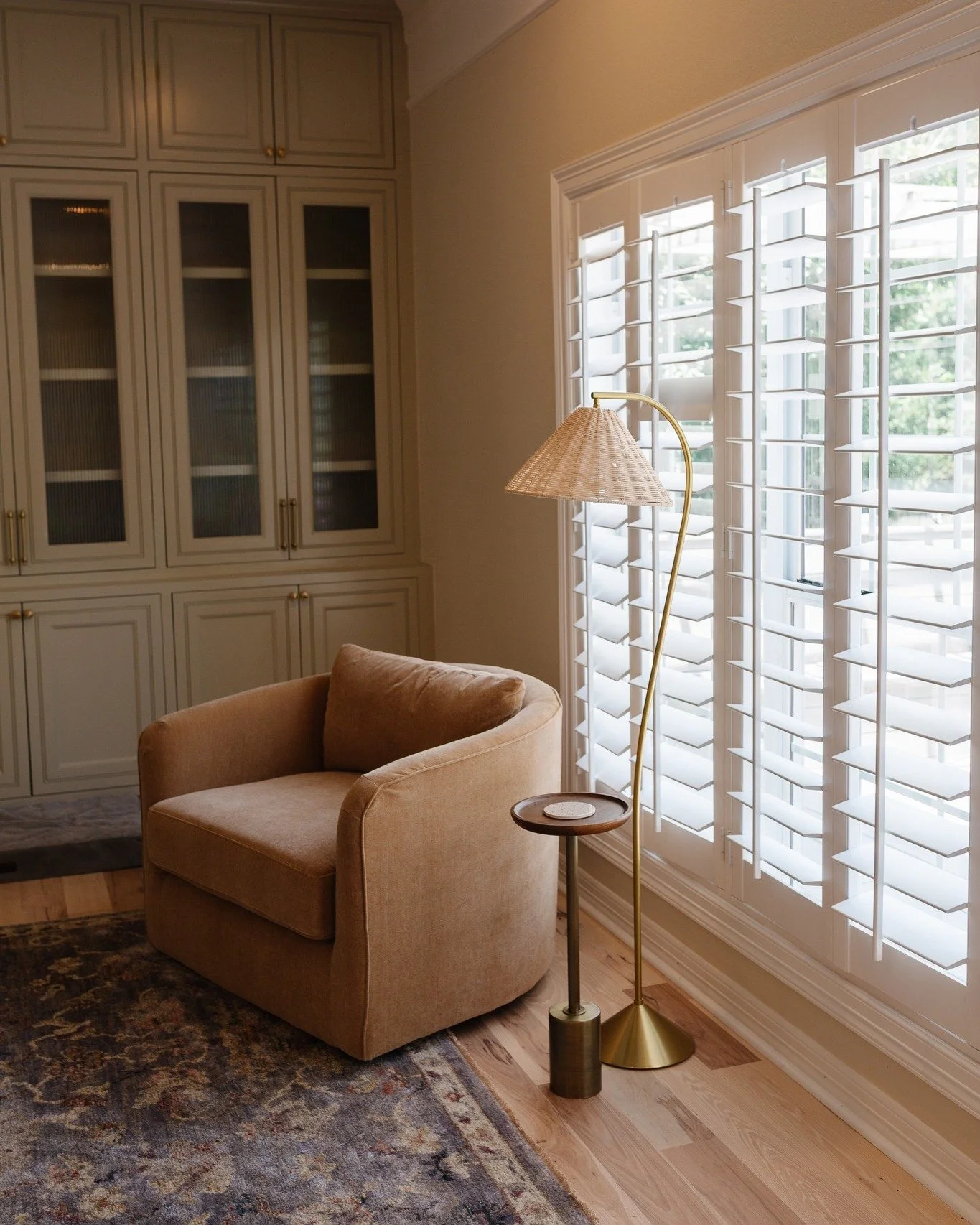 A well-designed home is more than just a series of beautiful rooms; it&rsquo;s a collection of small, quiet moments. 

I&rsquo;m particularly fond of this nook from a recent client project. When I&rsquo;m designing, these are the corners I&rsquo;m mo