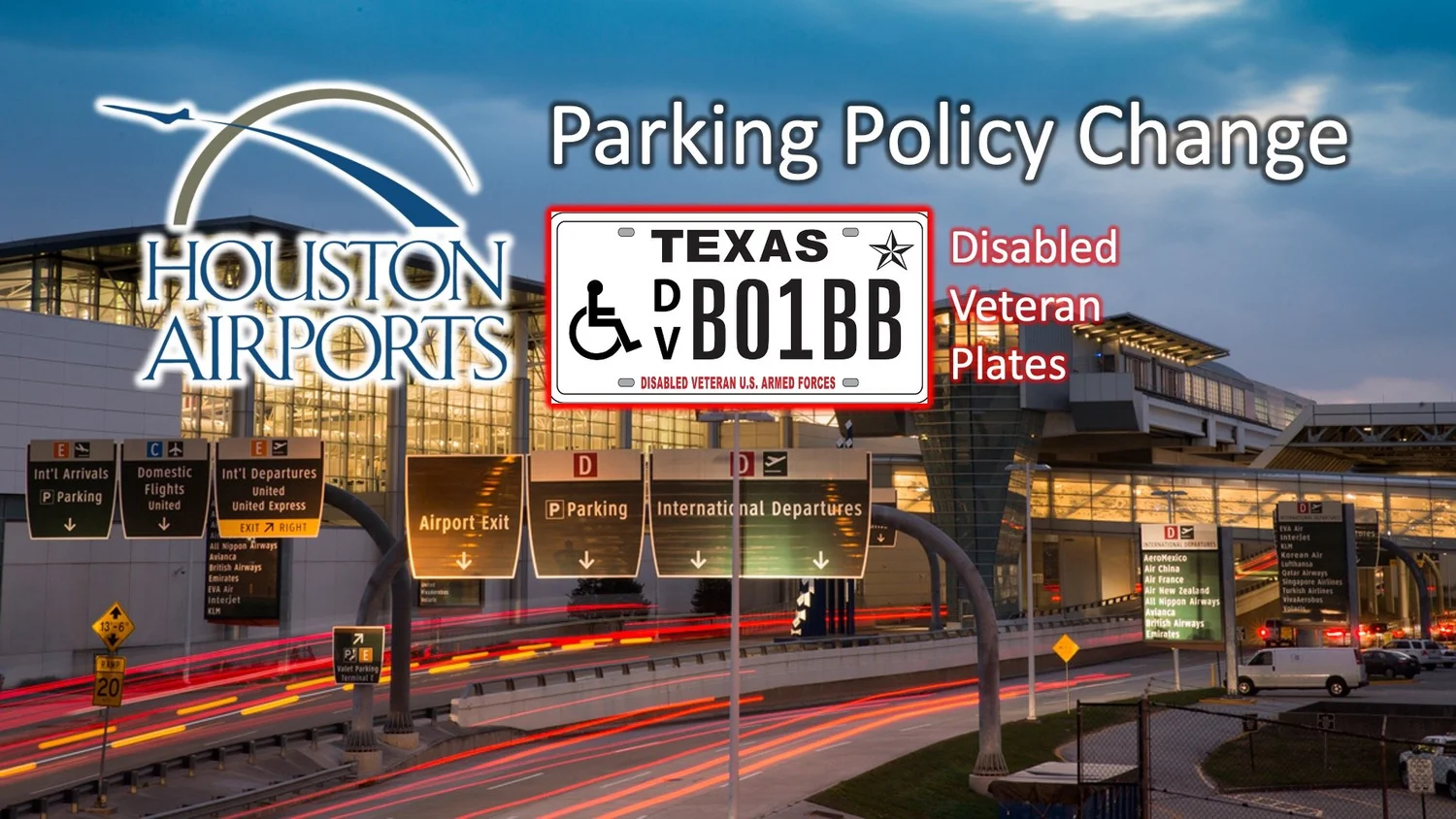 DO DISABLED VETS GET FREE AIRPORT PARKING visual data 2