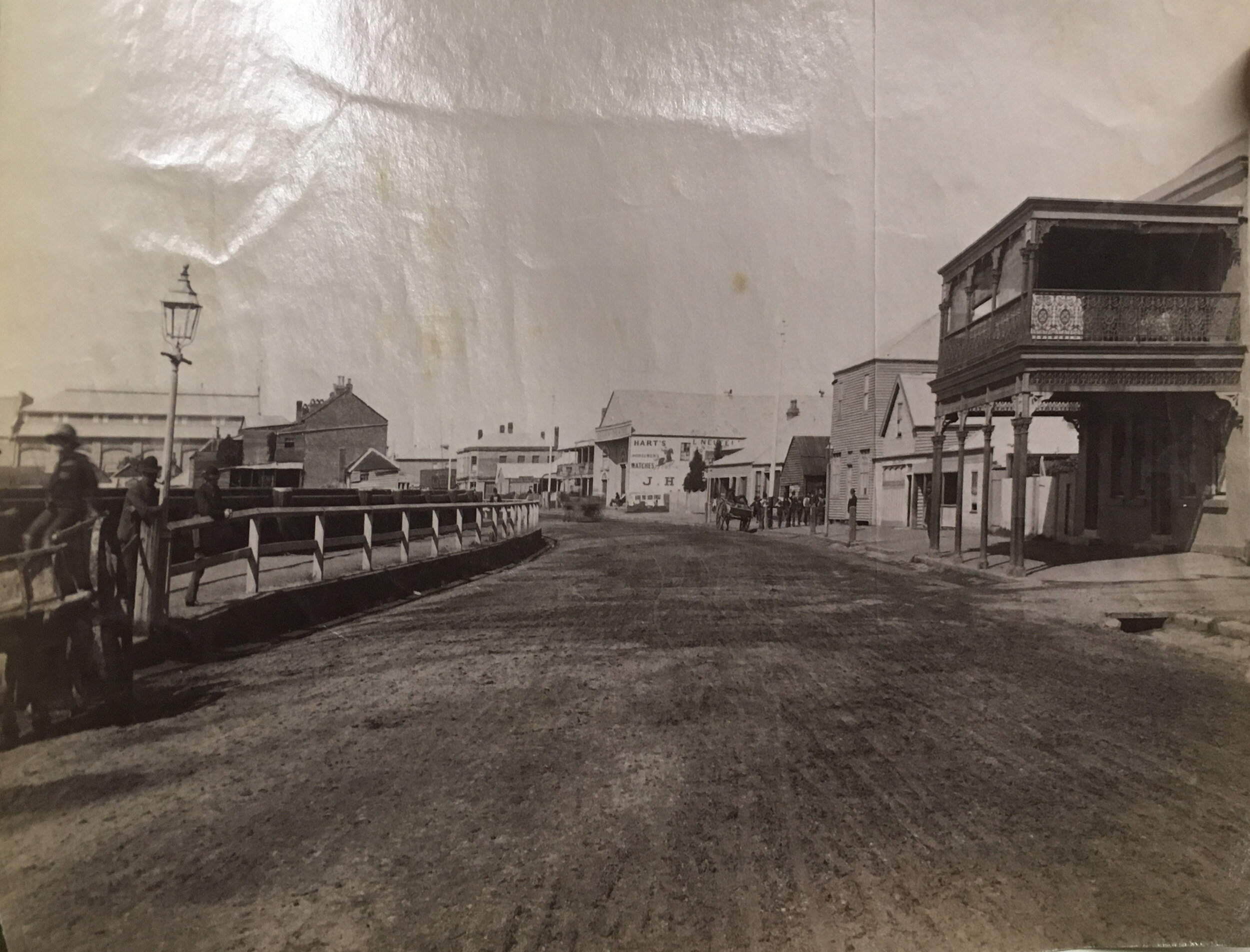  Eastern end of High St, 233 on far right, 1890s (State Library of NSW) 