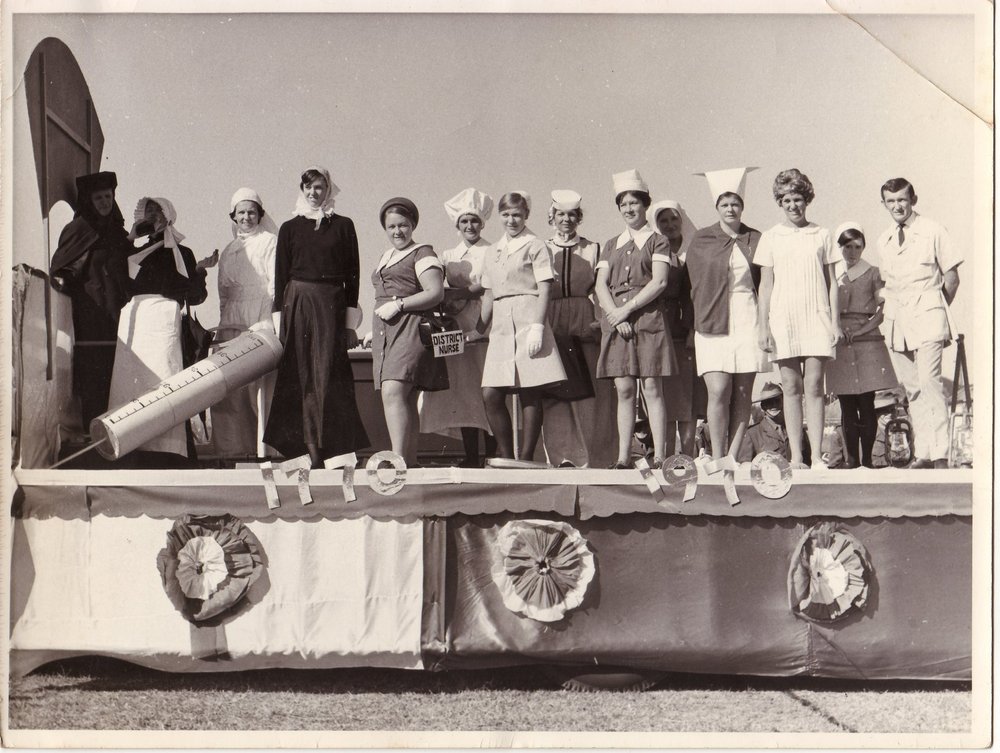 Maitland Hospital float, Captain Cook bicentenary, 1970