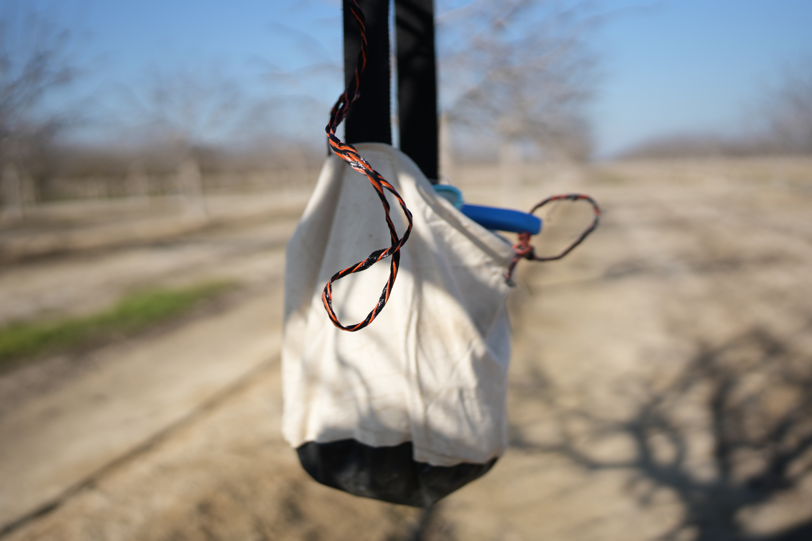 Black and Orange Poly Tree Rope for Orchard Management — Jim's Supply Co.