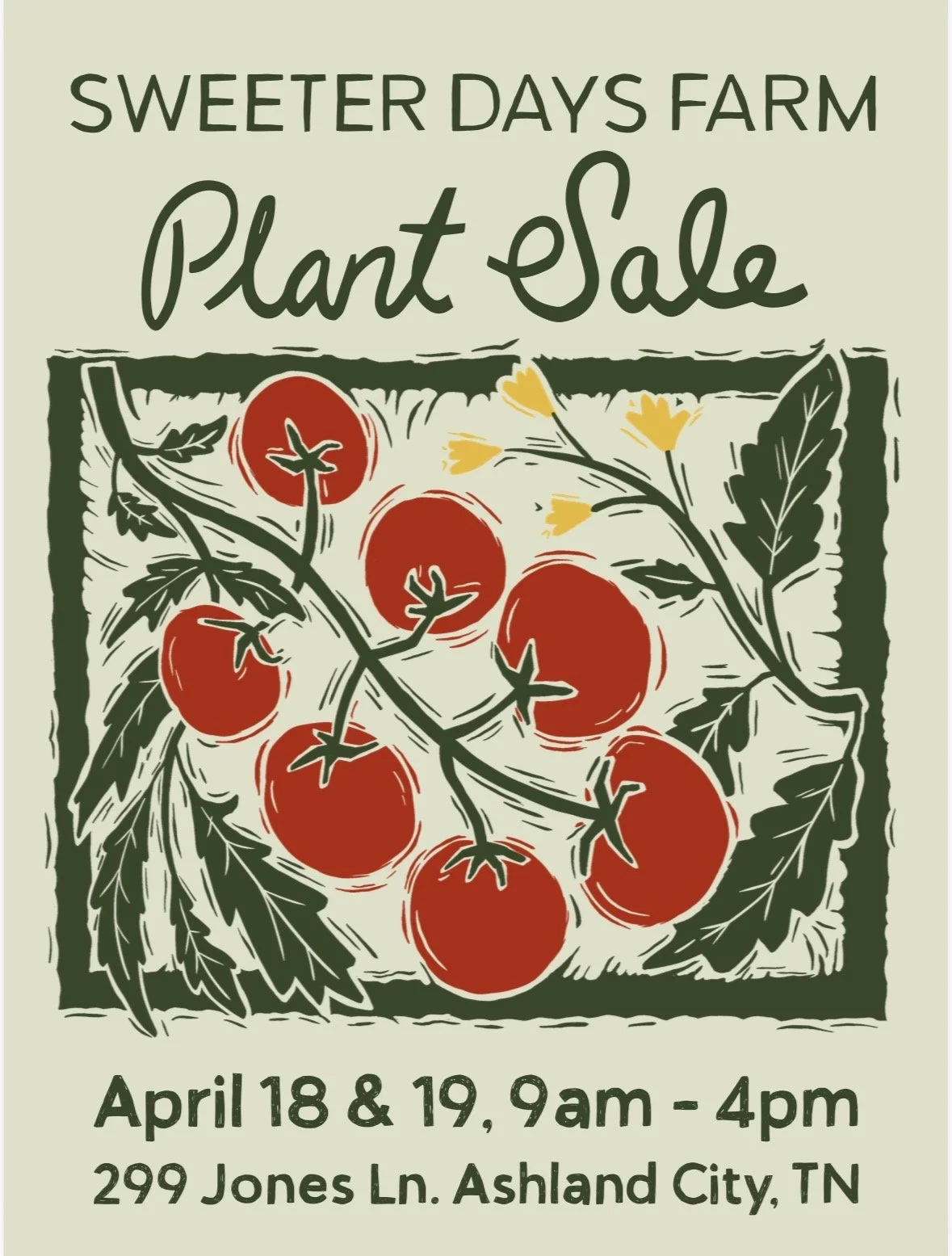 Sweeter Days Farm Plant Sale