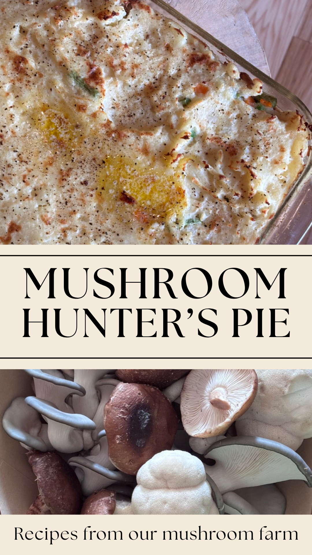 Mushroom Hunter’s Pie