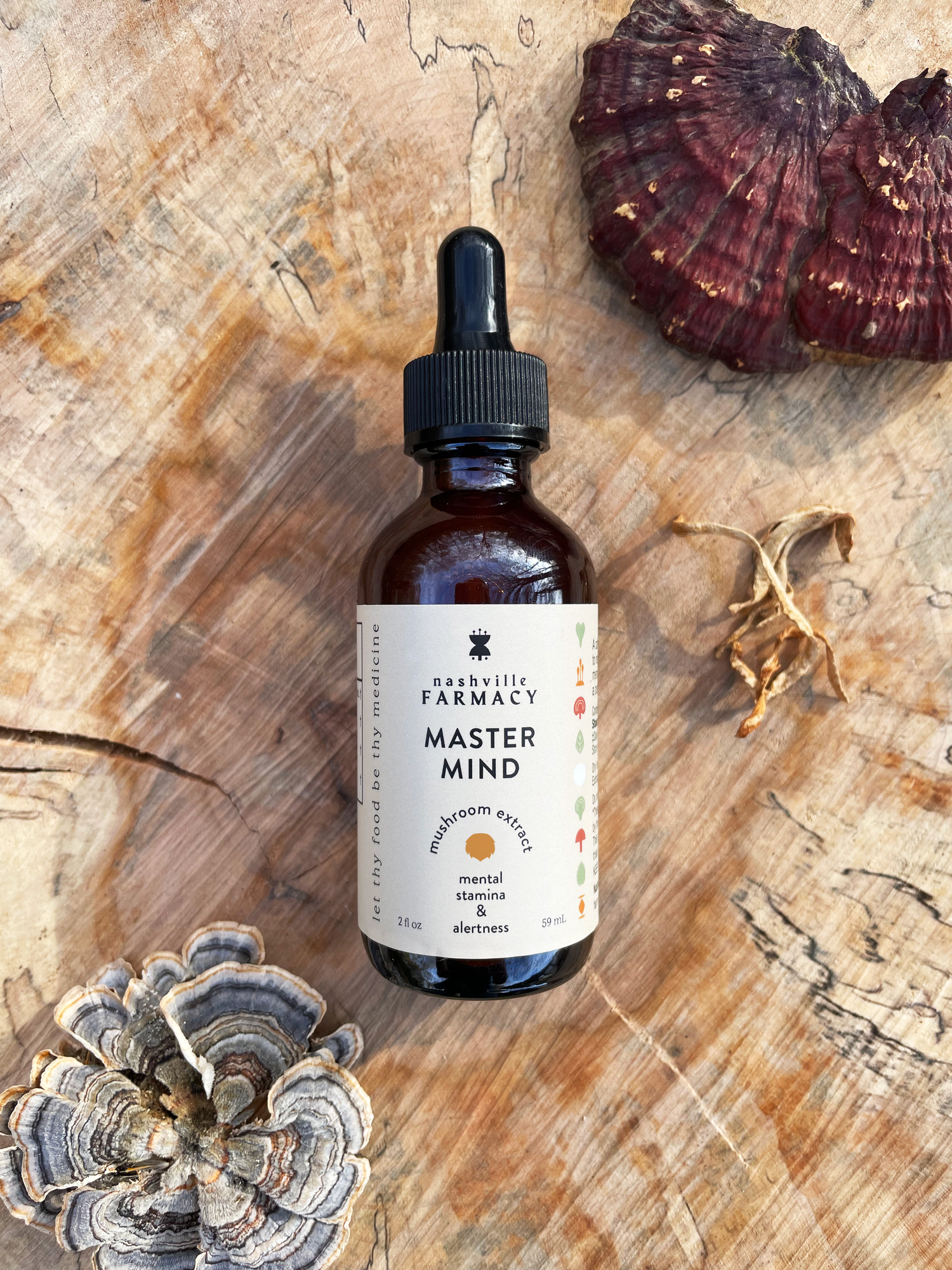 mushroom　0120 7 Mushrooms Blend | Organic Mushroom Superfood Mix | Z