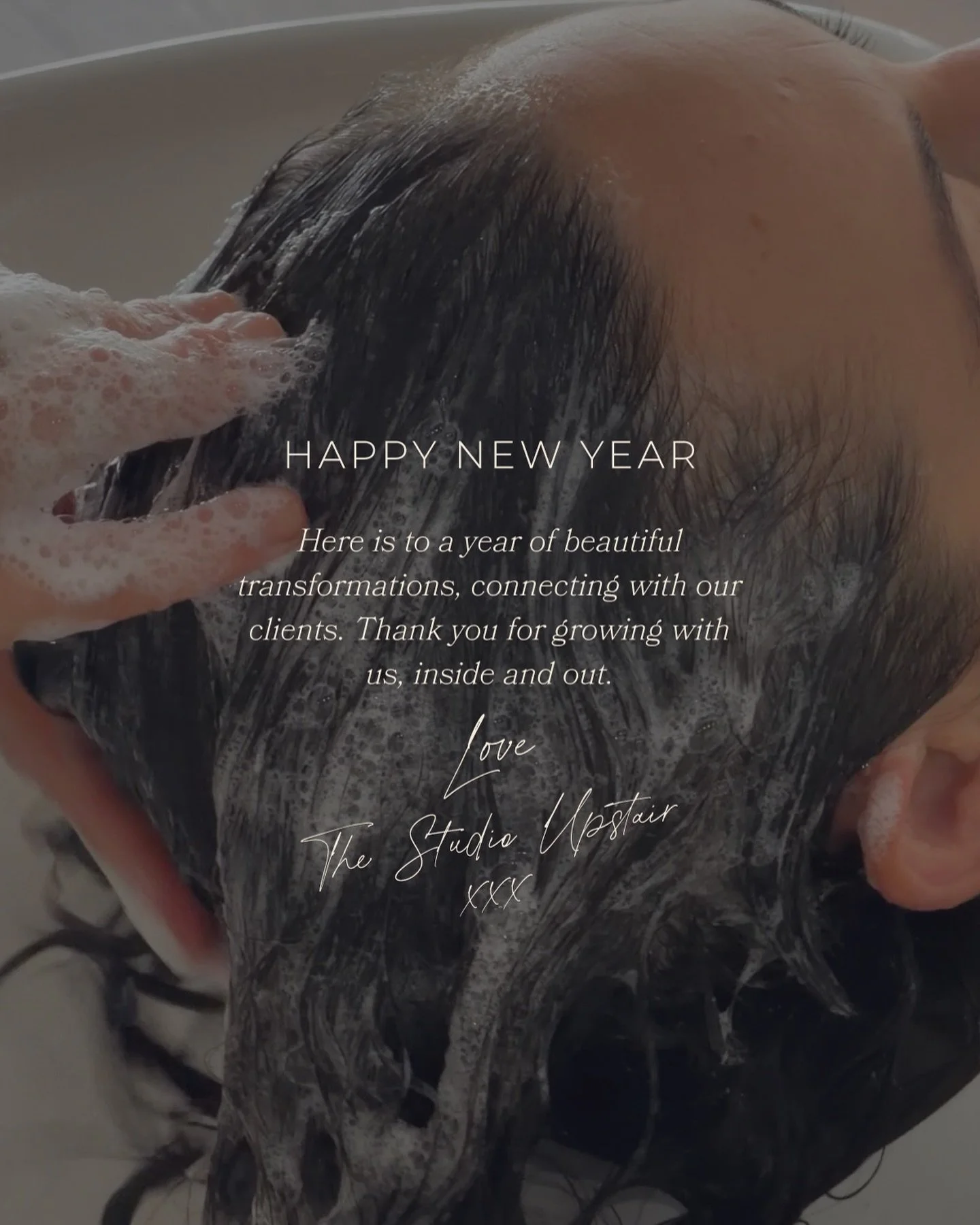 Cheers to a new year ✨
We&rsquo;re closing the door on one chapter and opening another with so much gratitude. Thank you for being part of the Studio Upstairs journey&mdash;your support never goes unnoticed.
Wishing you a year filled with growth, bal