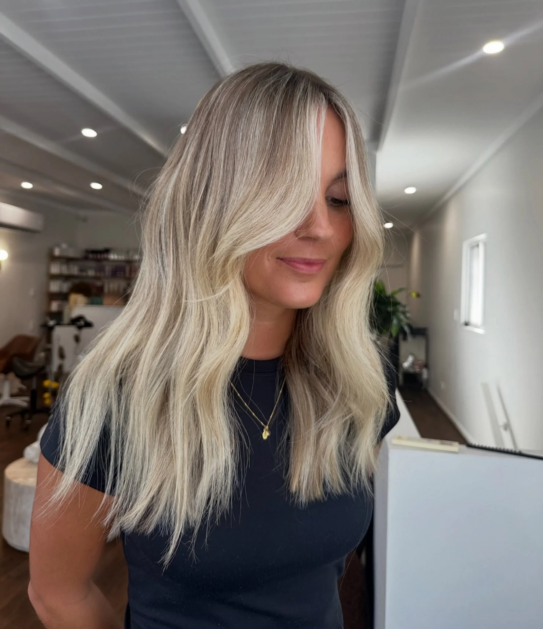 ✨ Gentle reminder that our beautiful mum-to-be, @bethkhair, will be heading off on maternity leave at the end of July. 🤍
There are only a few appointments left before she finishes up, so if you&rsquo;d like to get your hair done and give her a littl