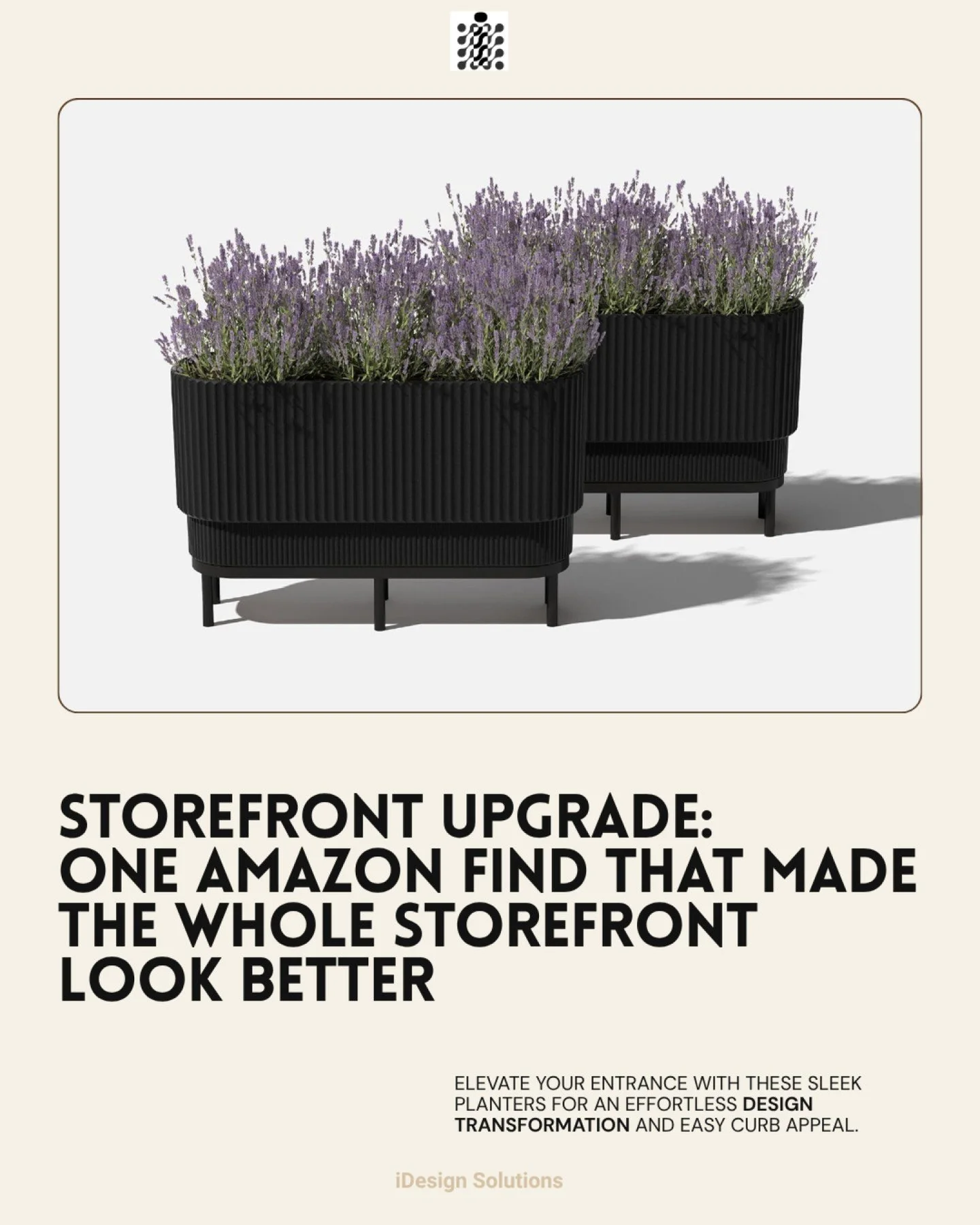 Not to be dramatic, but these planters are doing a lot of heavy lifting. They add height, texture, and that polished look that makes the whole entrance feel more expensive.
Shop my find through my link. #affiliate
#amazonassociates #planterdecor #cur