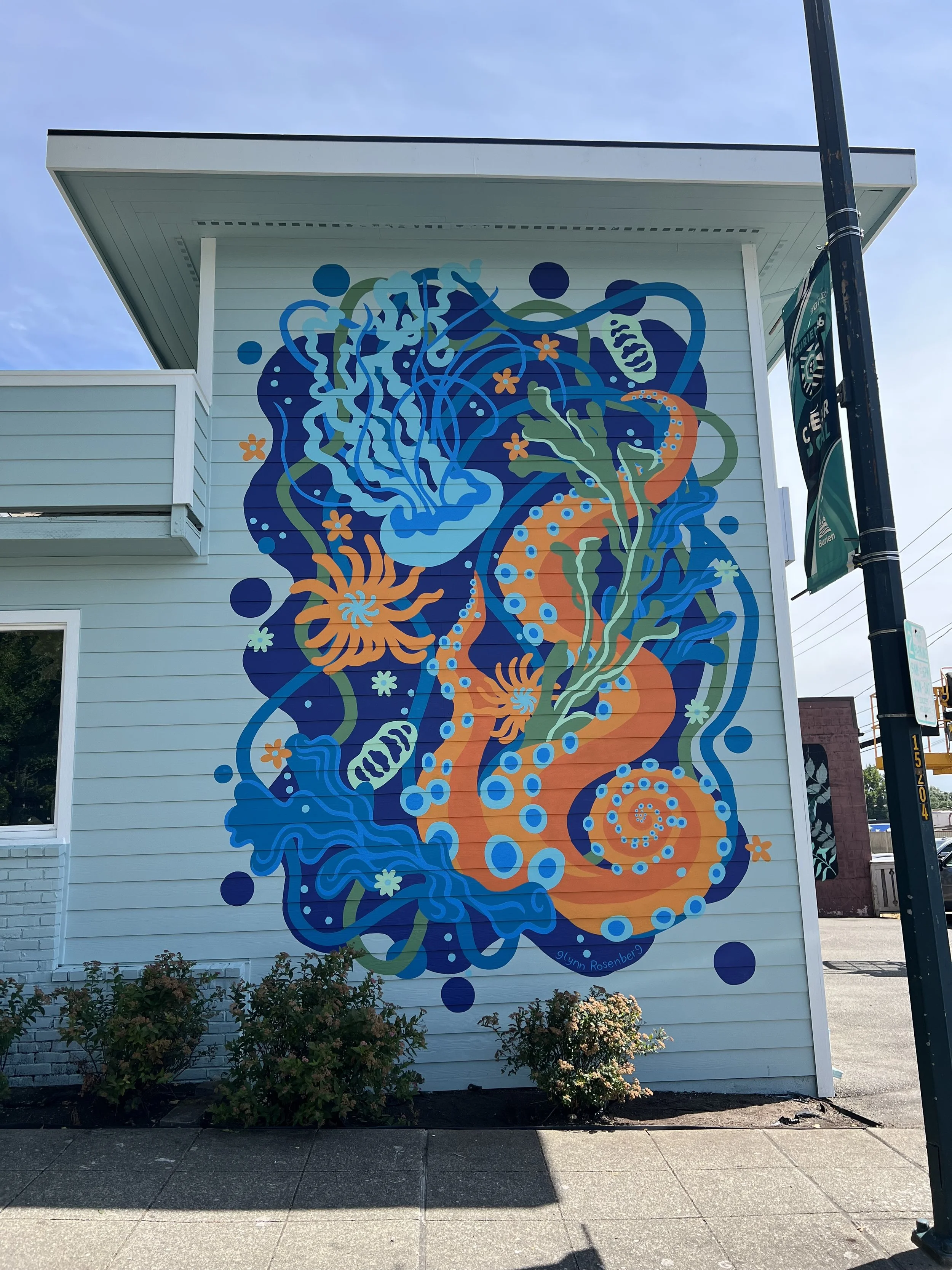 Aya Yoga Oasis Mural